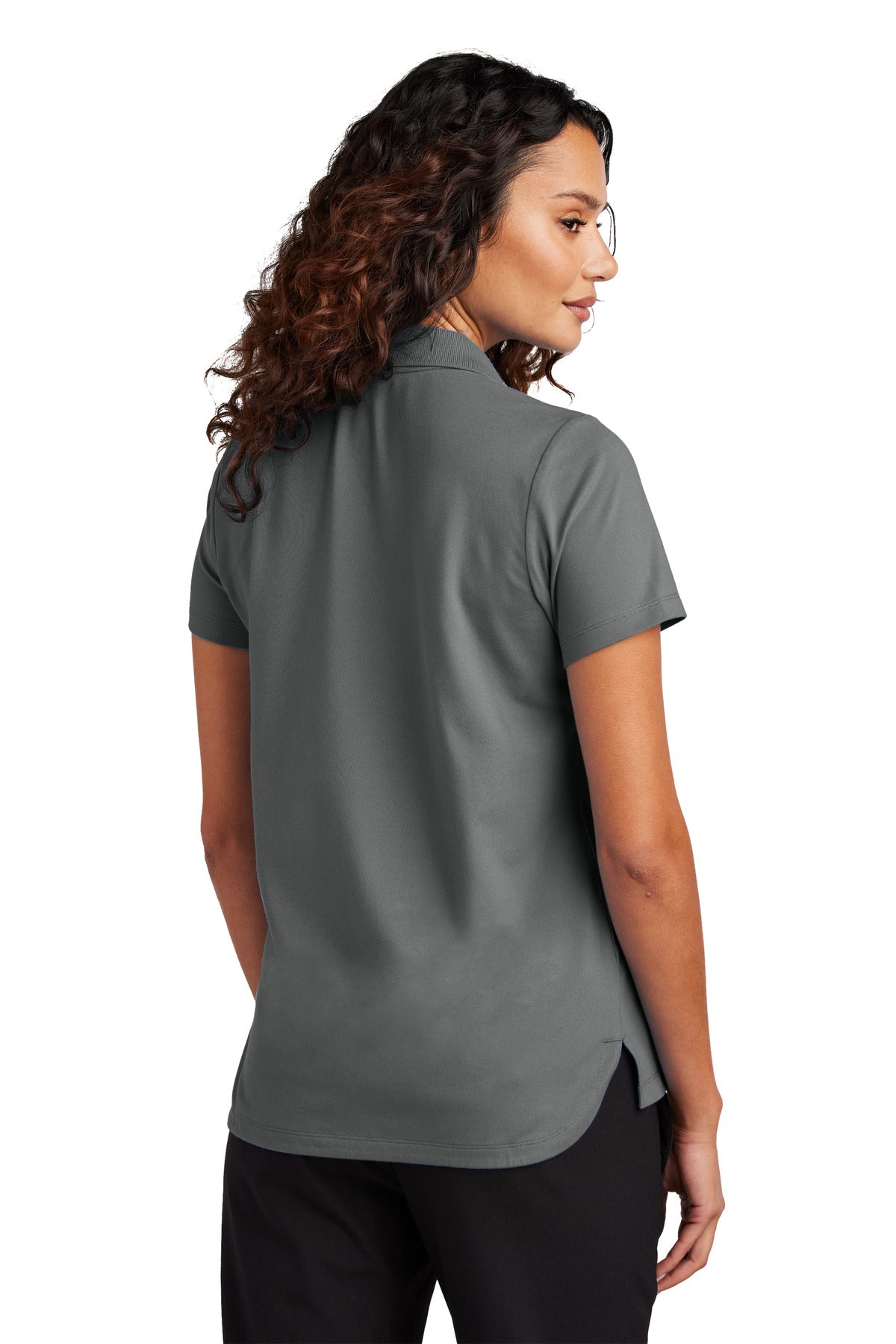 StormGrey Mercer+Mettle Women's Stretch Pique Polo MM1005