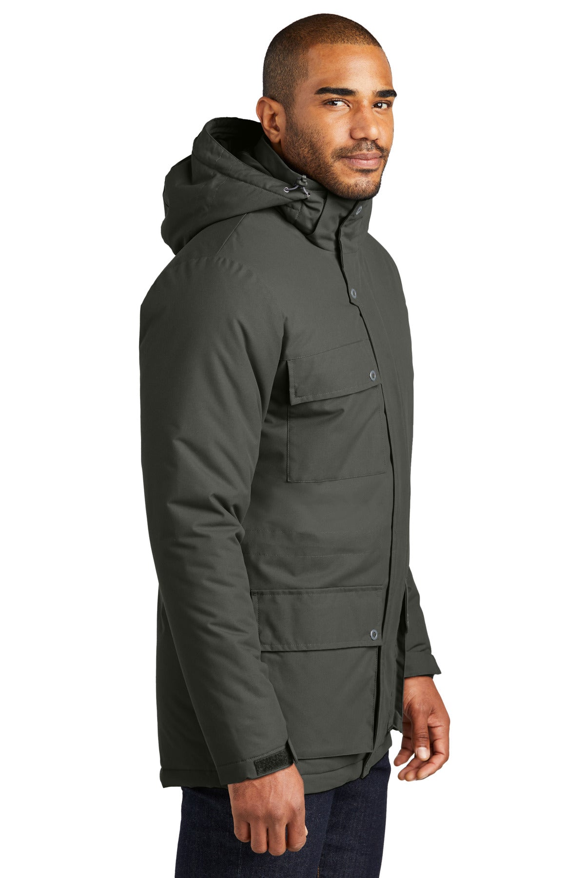StormGrey Port Authority Excursion Parka J599