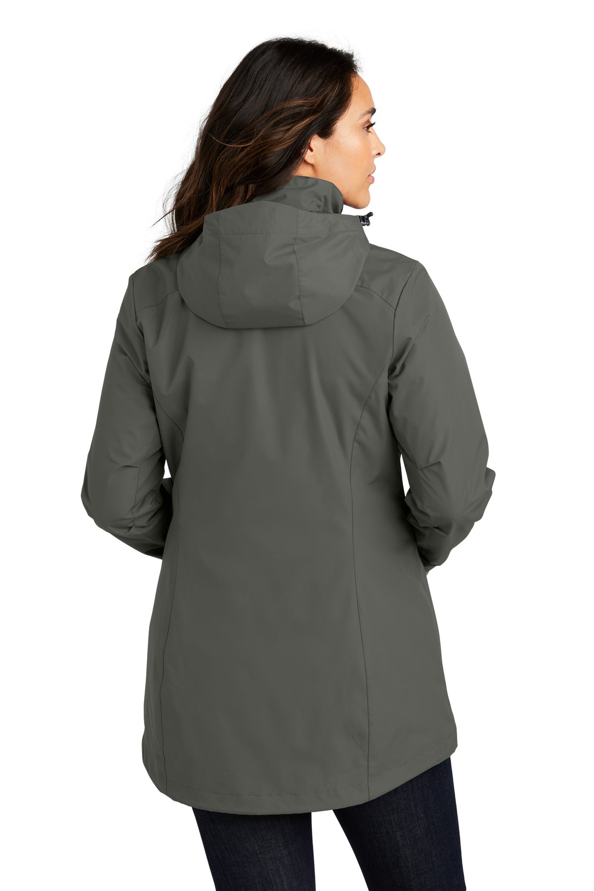 StormGrey Port Authority Women's All-Weather 3-in-1 Jacket L123