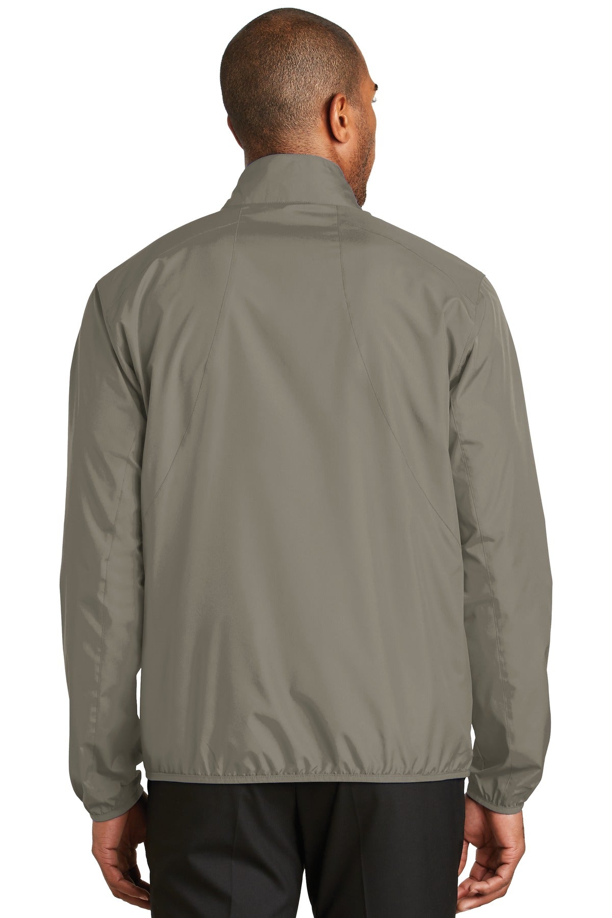 Stratus Grey Port Authority Zephyr Full-Zip Jacket. J344