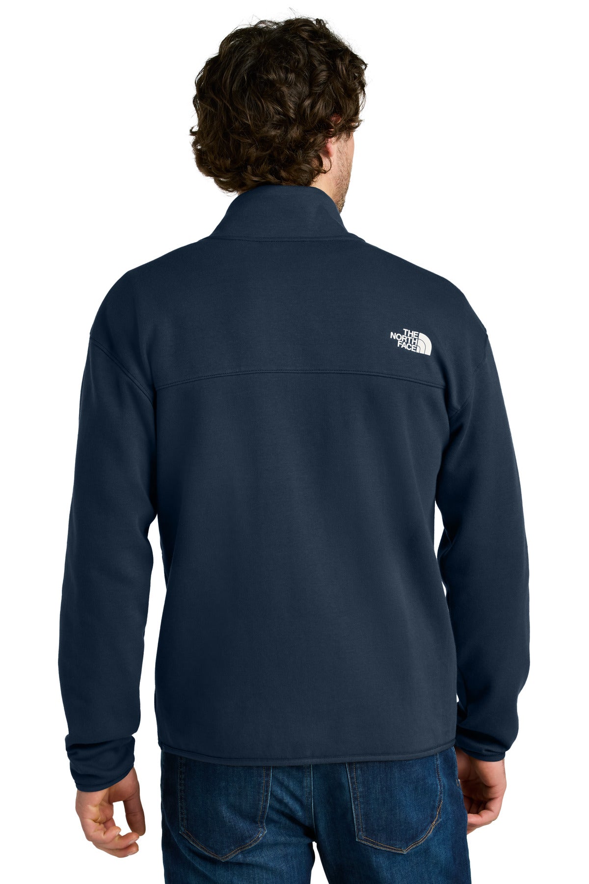 SummitNavy The North Face Double-Knit 1/2-Zip Fleece NF0A8C5G