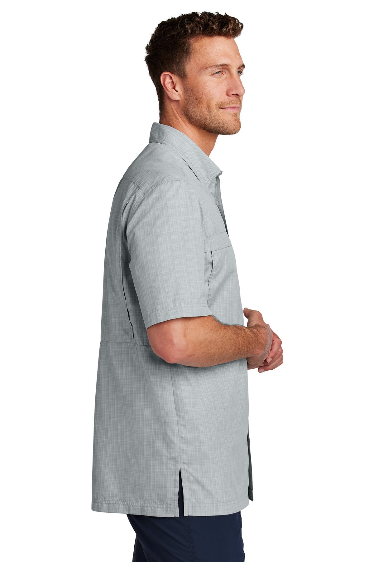 Sv/GsGCrPd Port Authority Short Sleeve UV Daybreak Shirt W961