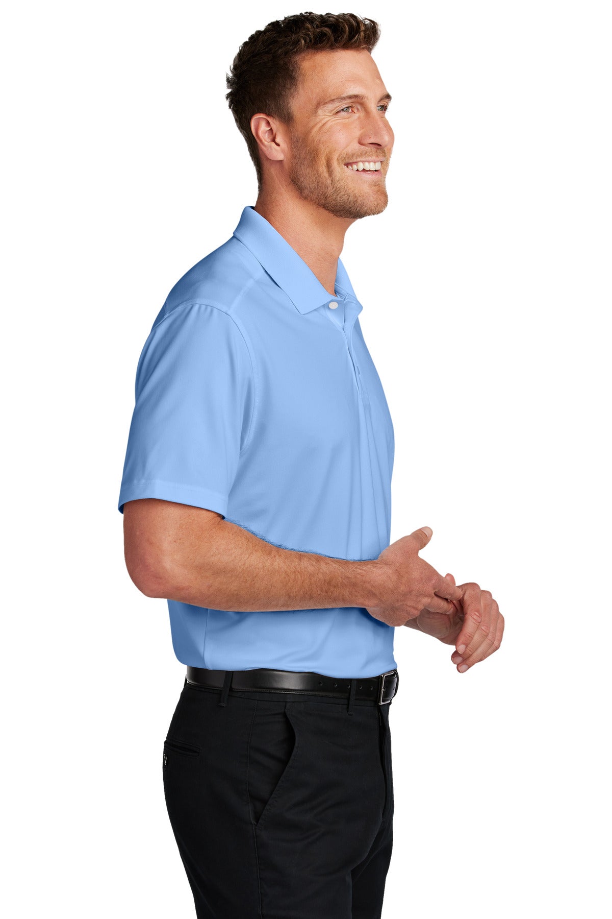 SwissBlue Port Authority City Stretch Flat Knit Polo K683