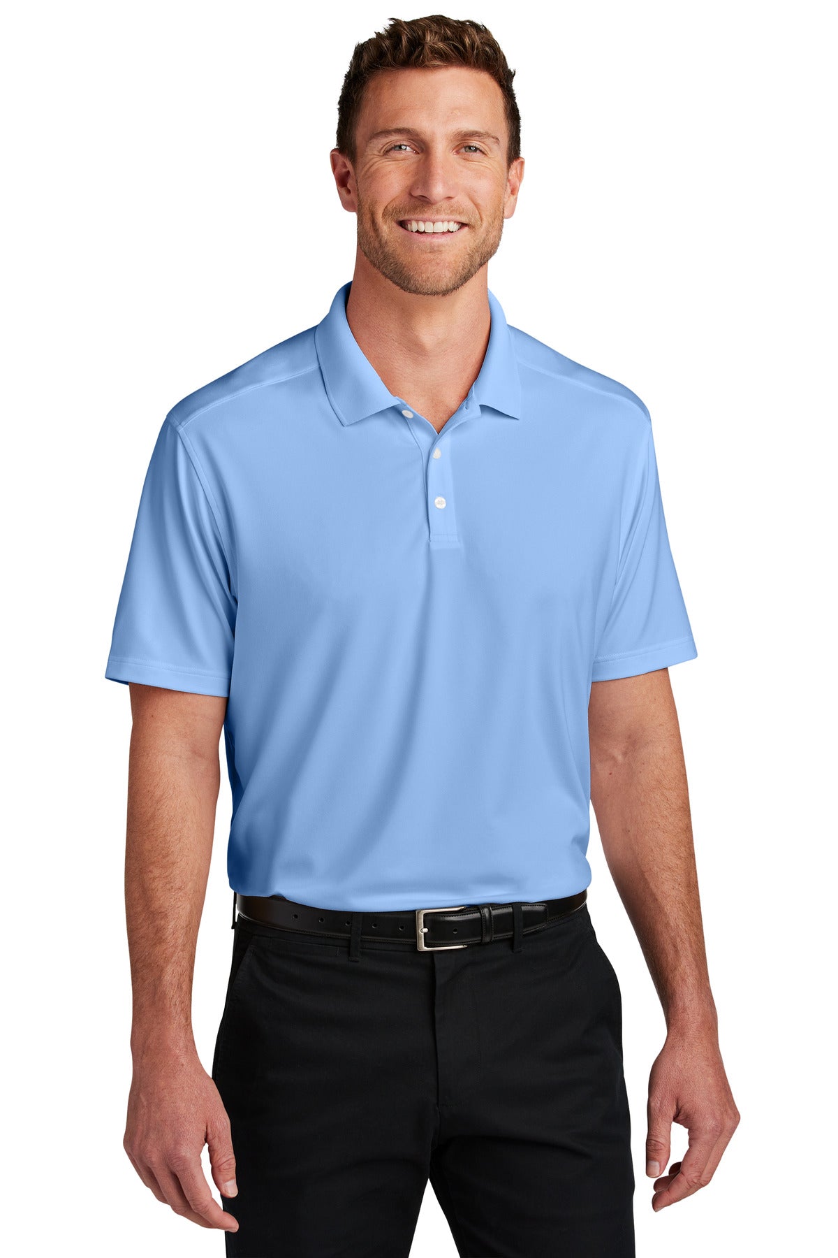 SwissBlue Port Authority City Stretch Flat Knit Polo K683