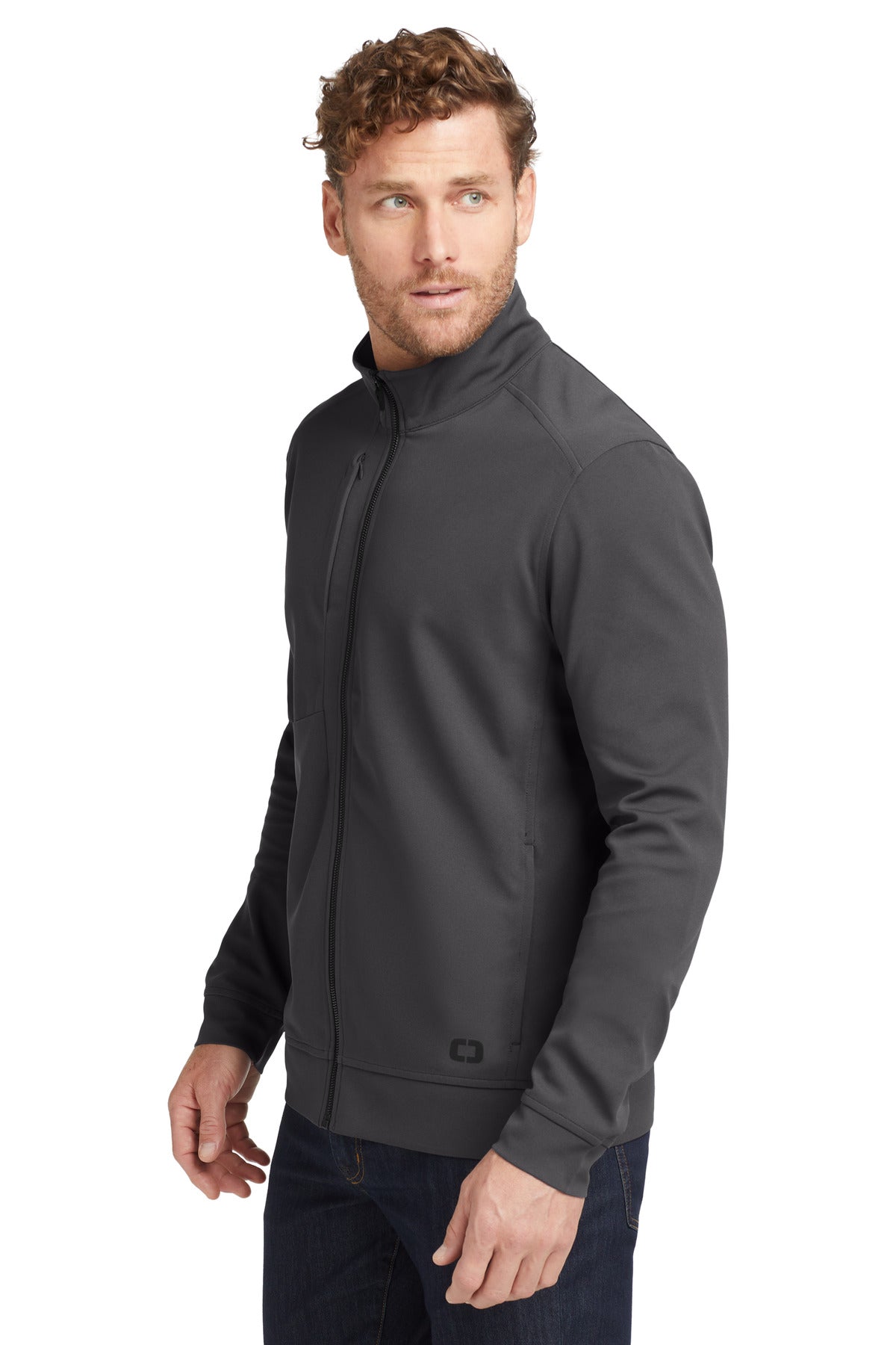 Tarmac Grey OGIO Hinge Full-Zip. OG820