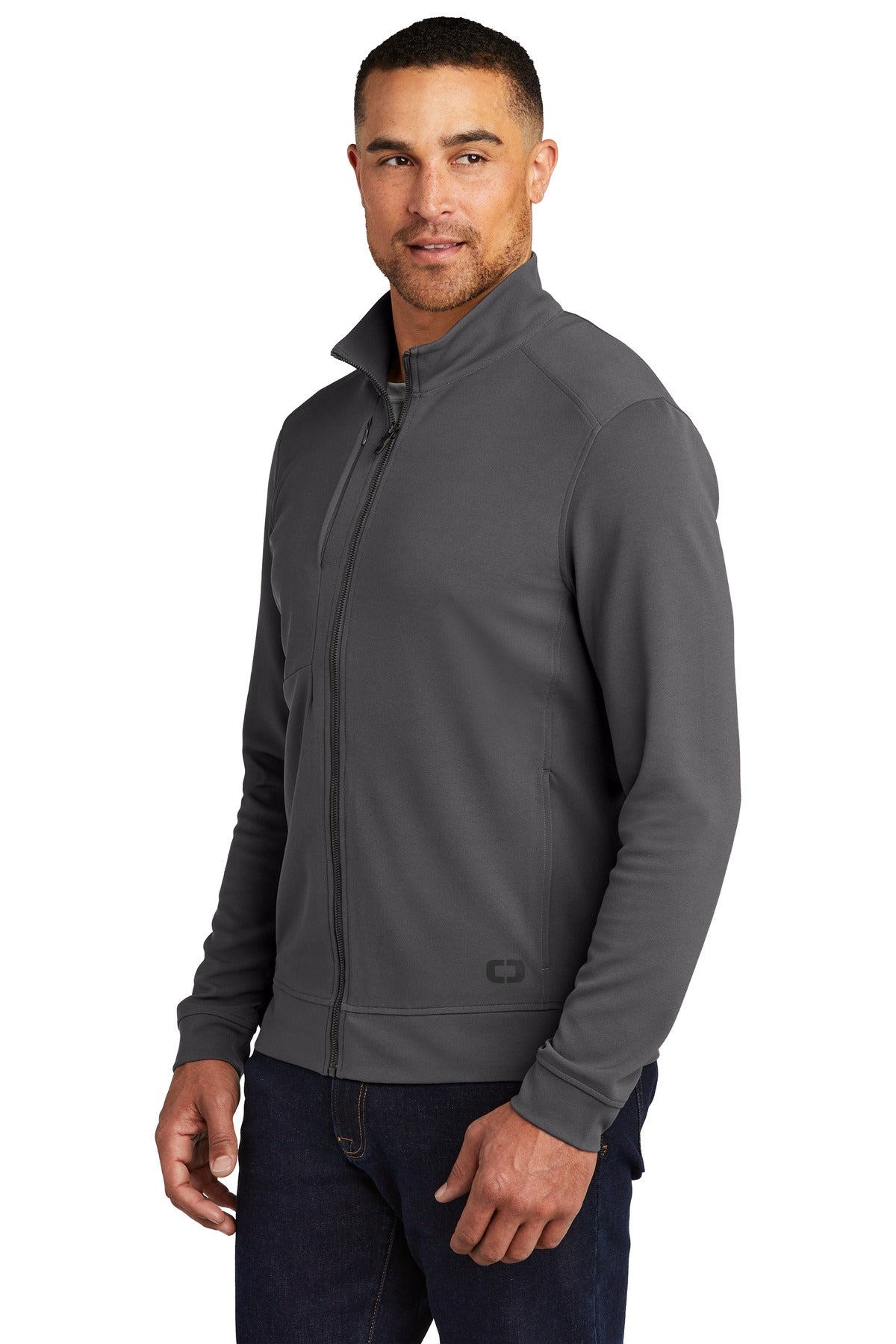Tarmac Grey OGIO Hinge Full-Zip. OG820