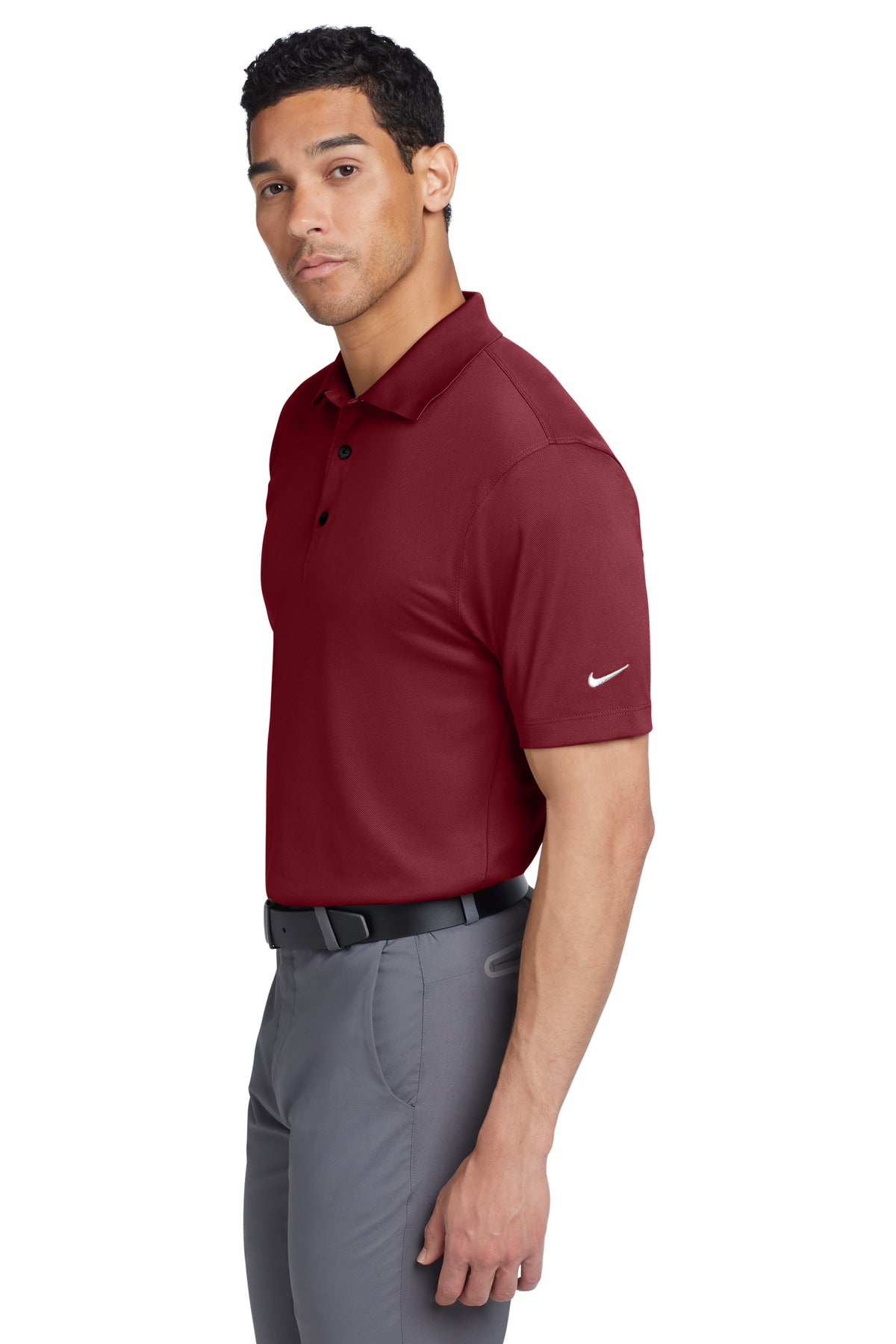 Team Red Nike Tech Basic Dri-FIT Polo. 203690