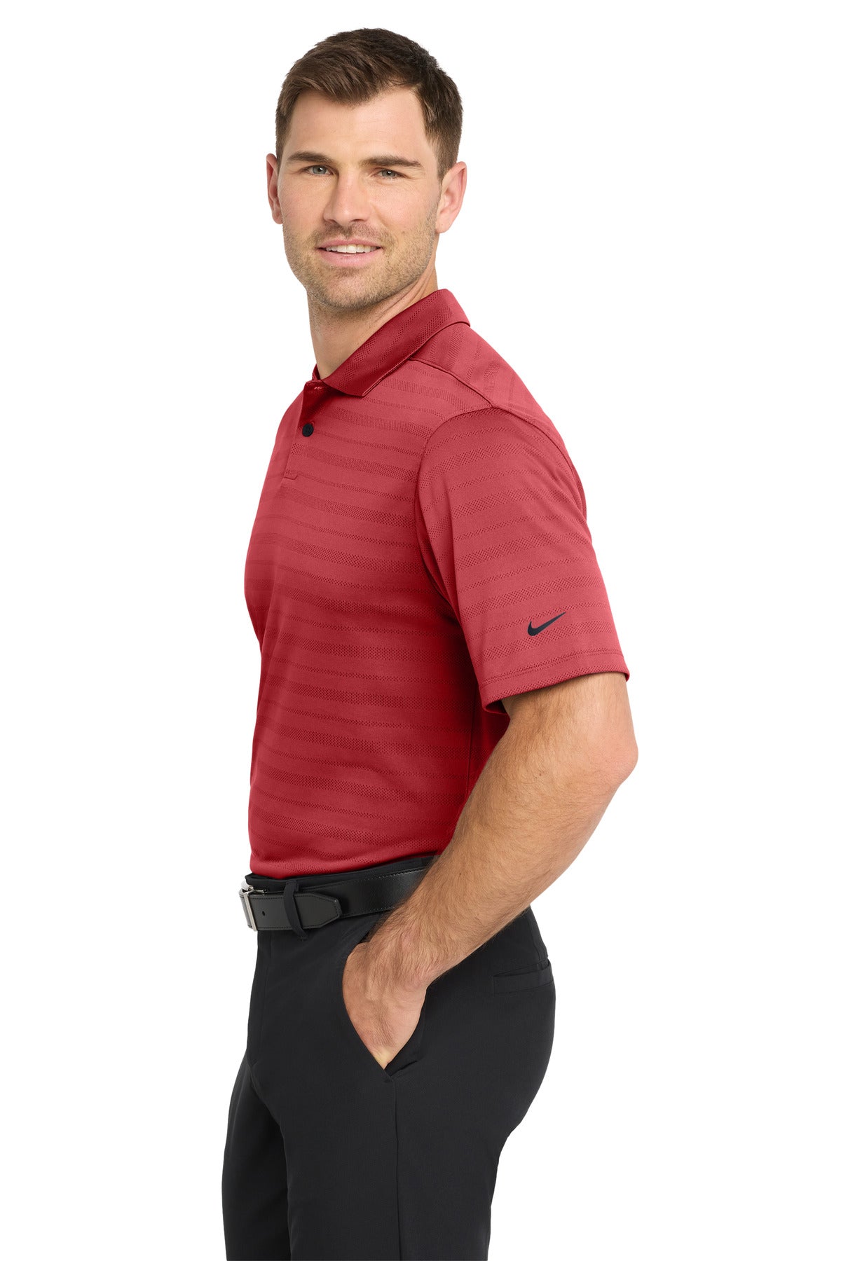 TeamRed Nike Dri-FIT Vapor Jacquard Polo NKDC2115
