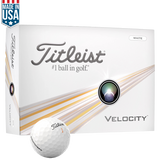White Titleist Velocity Golf Balls