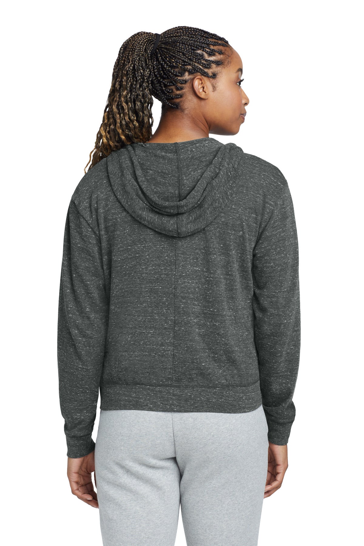 Tm Anthracite Nike Women's Gym Vintage Full-Zip Hoodie CN9402