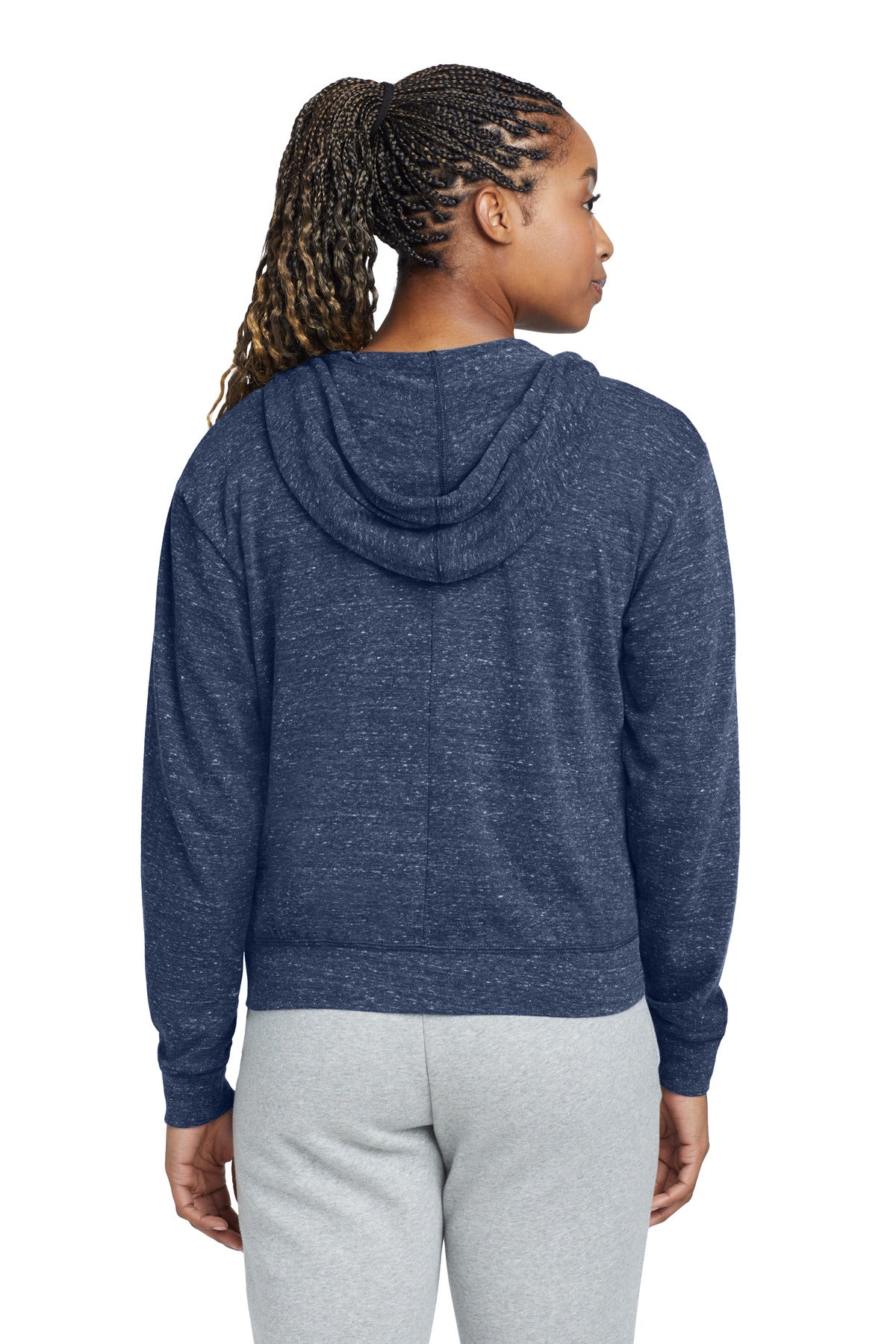 Tm Navy Nike Women's Gym Vintage Full-Zip Hoodie CN9402