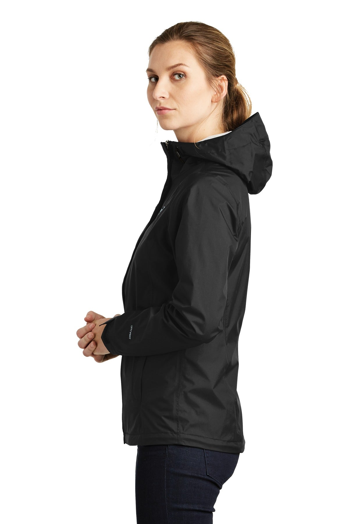 TNF Black The North Face Women's DryVent Rain Jacket. NF0A3LH5