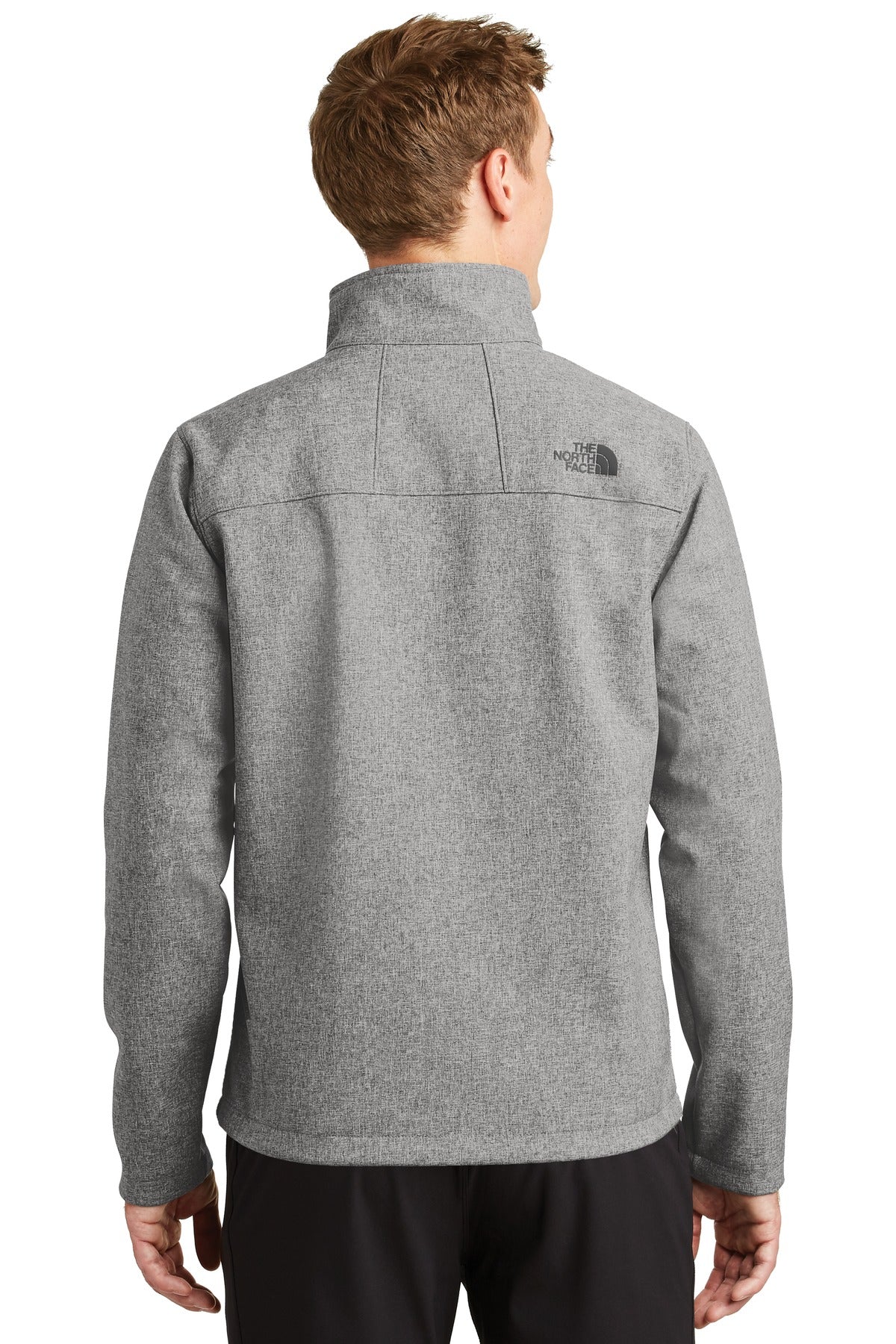 TNF Med Gry He The North Face Apex Barrier Soft Shell Jacket. NF0A3LGT