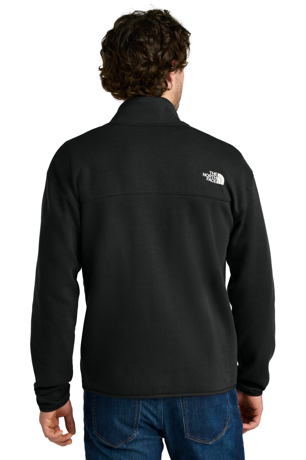 TNFBlack The North Face Double-Knit 1/2-Zip Fleece NF0A8C5G