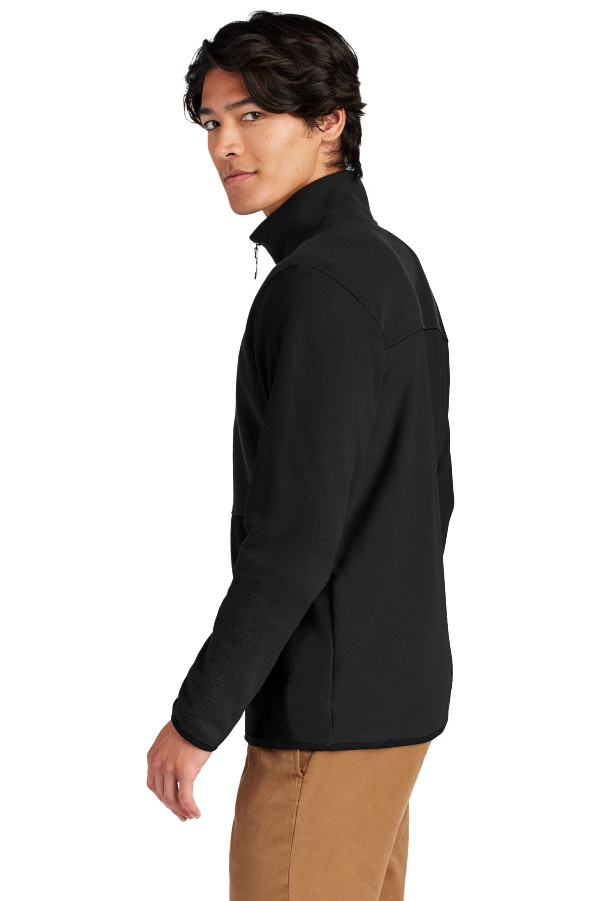 TNFBlack The North Face Glacier Full-Zip Fleece Jacket NF0A7V4J