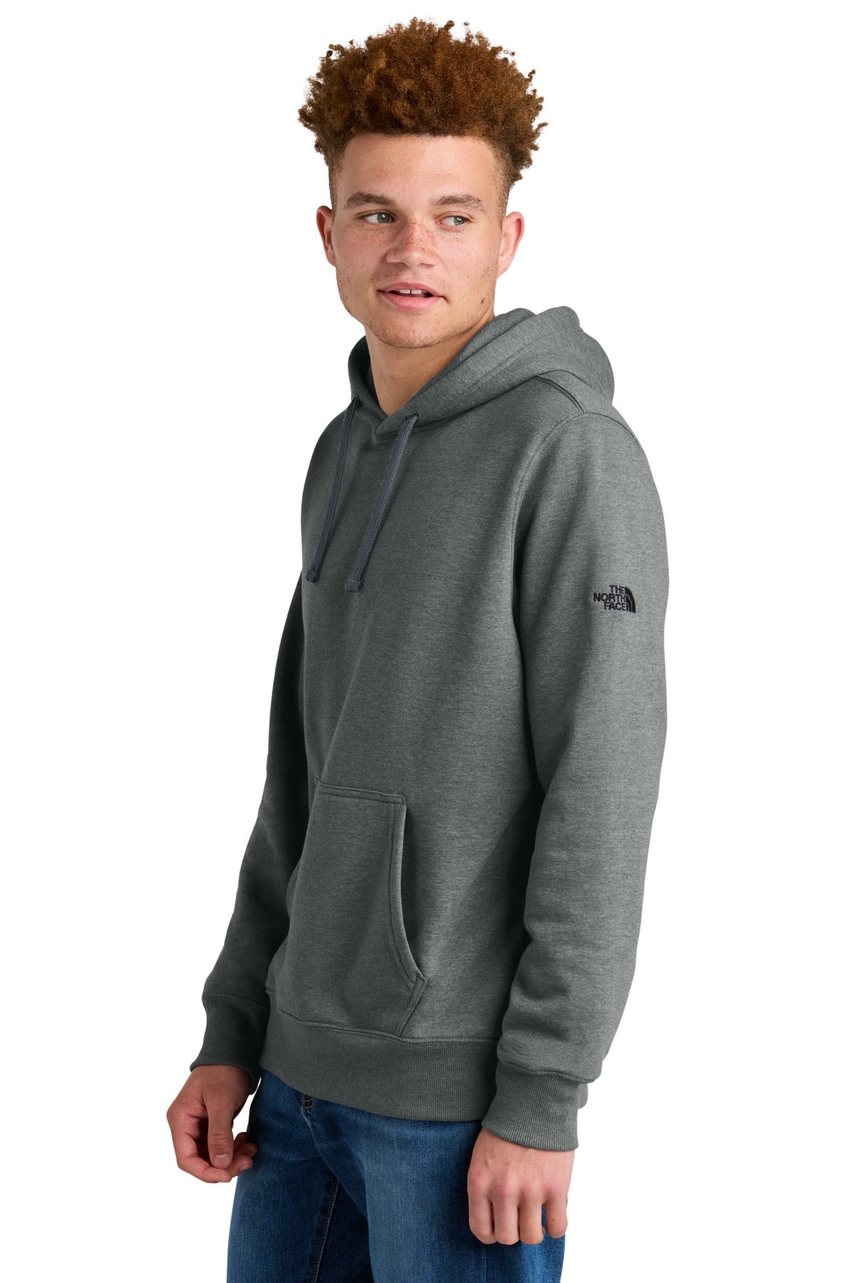 TNFMdGyHt The North Face Sleeve Logo Pullover Hoodie NF0A8AU0