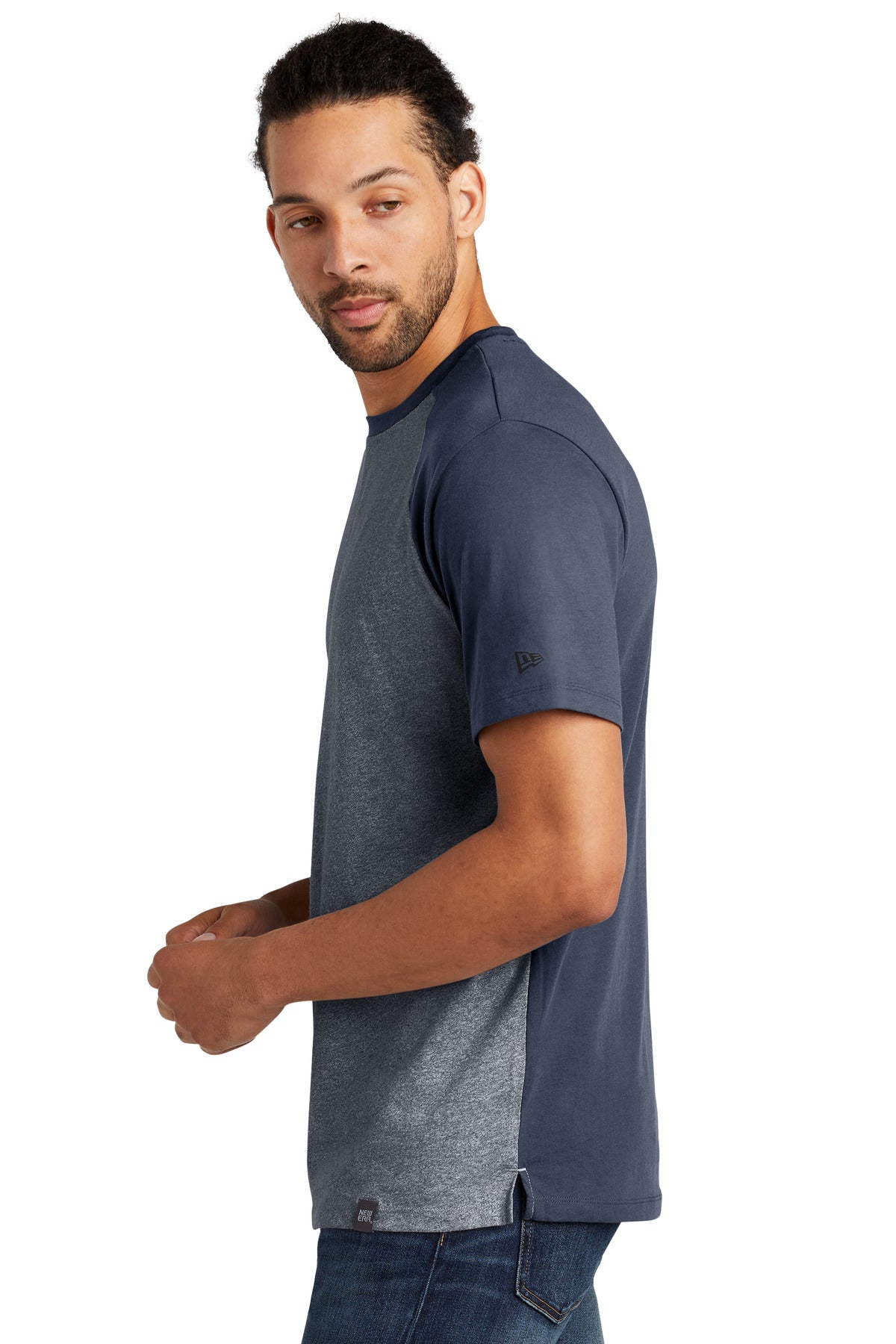 Tr Ny/Tr Ny Tw New Era Heritage Blend Varsity Tee. NEA107