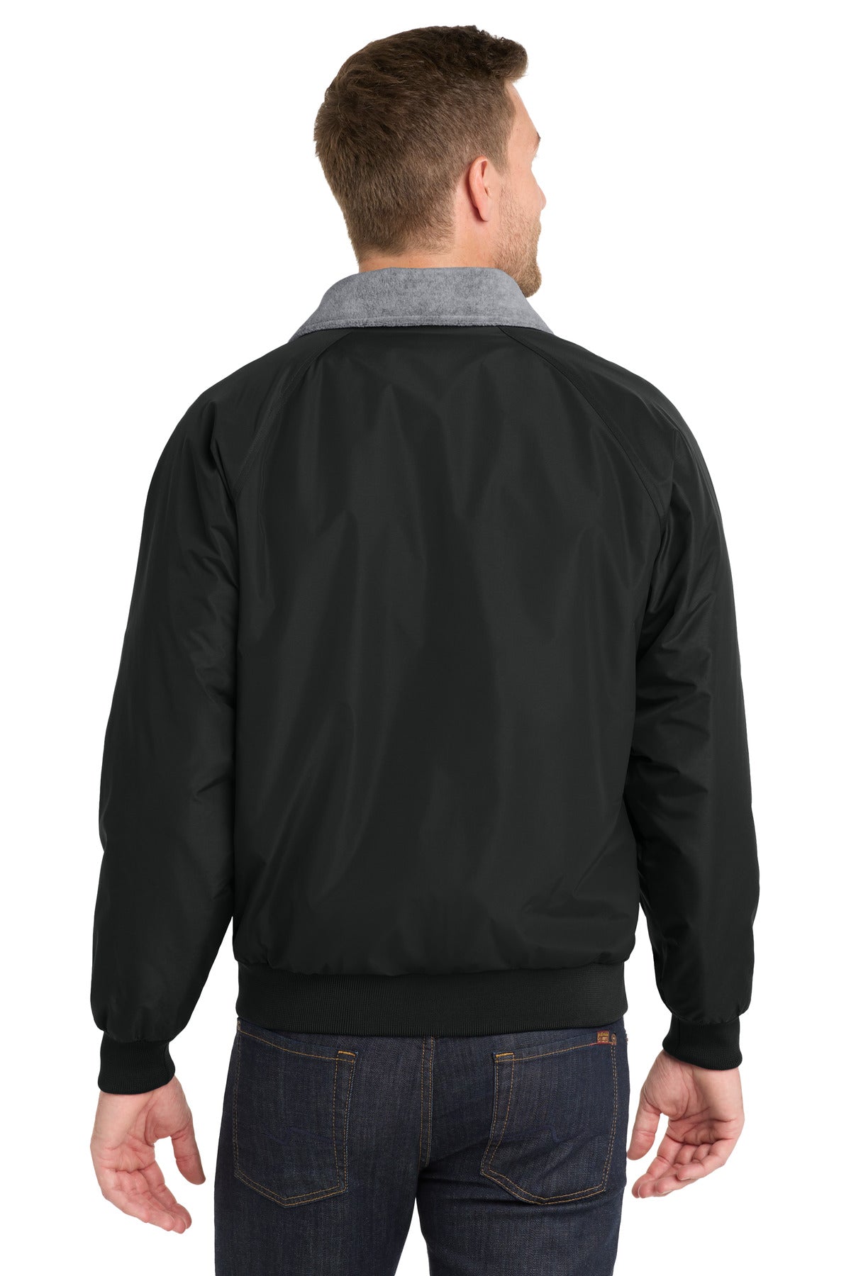 Tr.Black/Gray Port Authority Challenger Jacket. J754