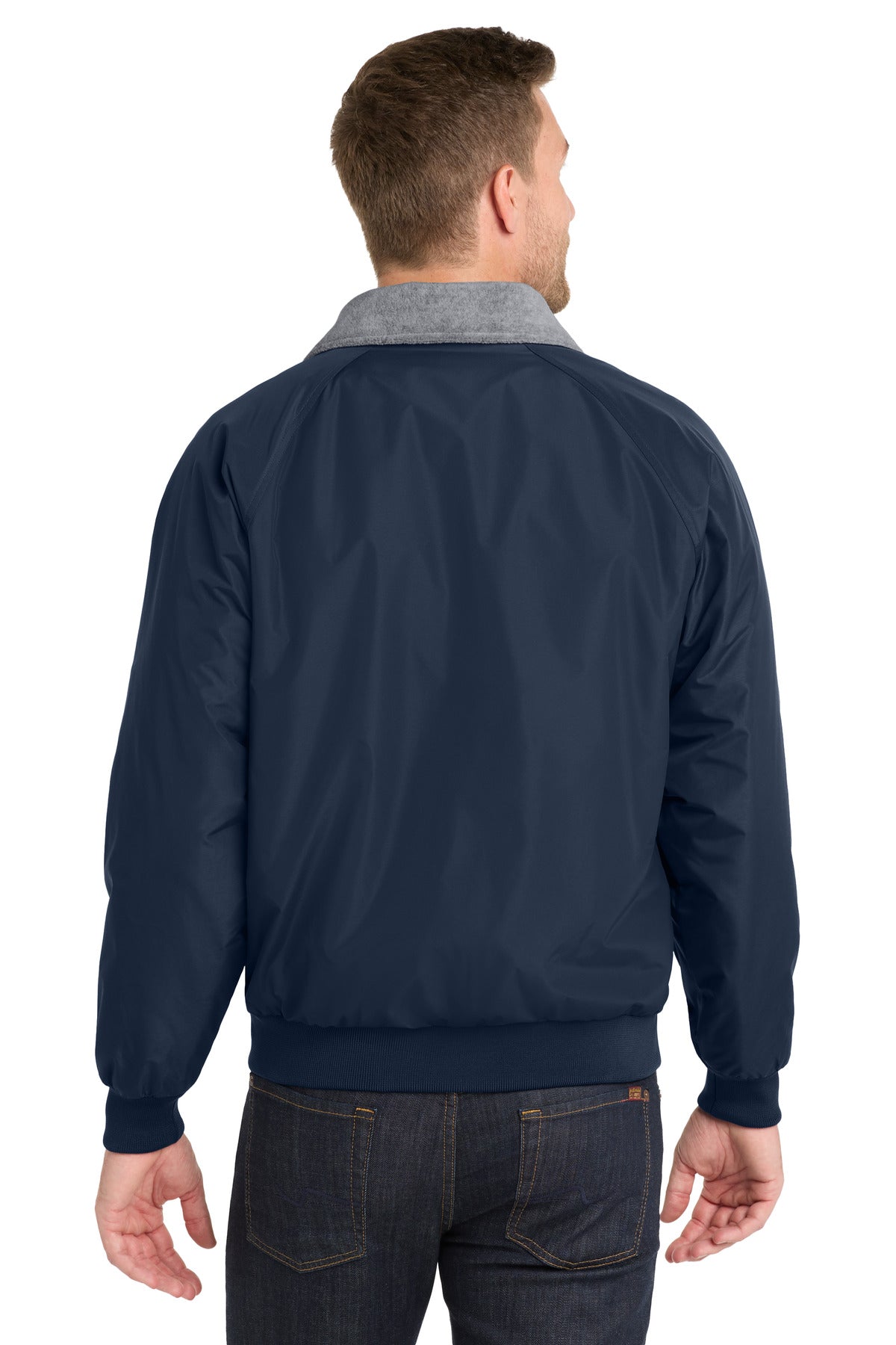 Tr.Navy/Gray Port Authority Challenger Jacket. J754