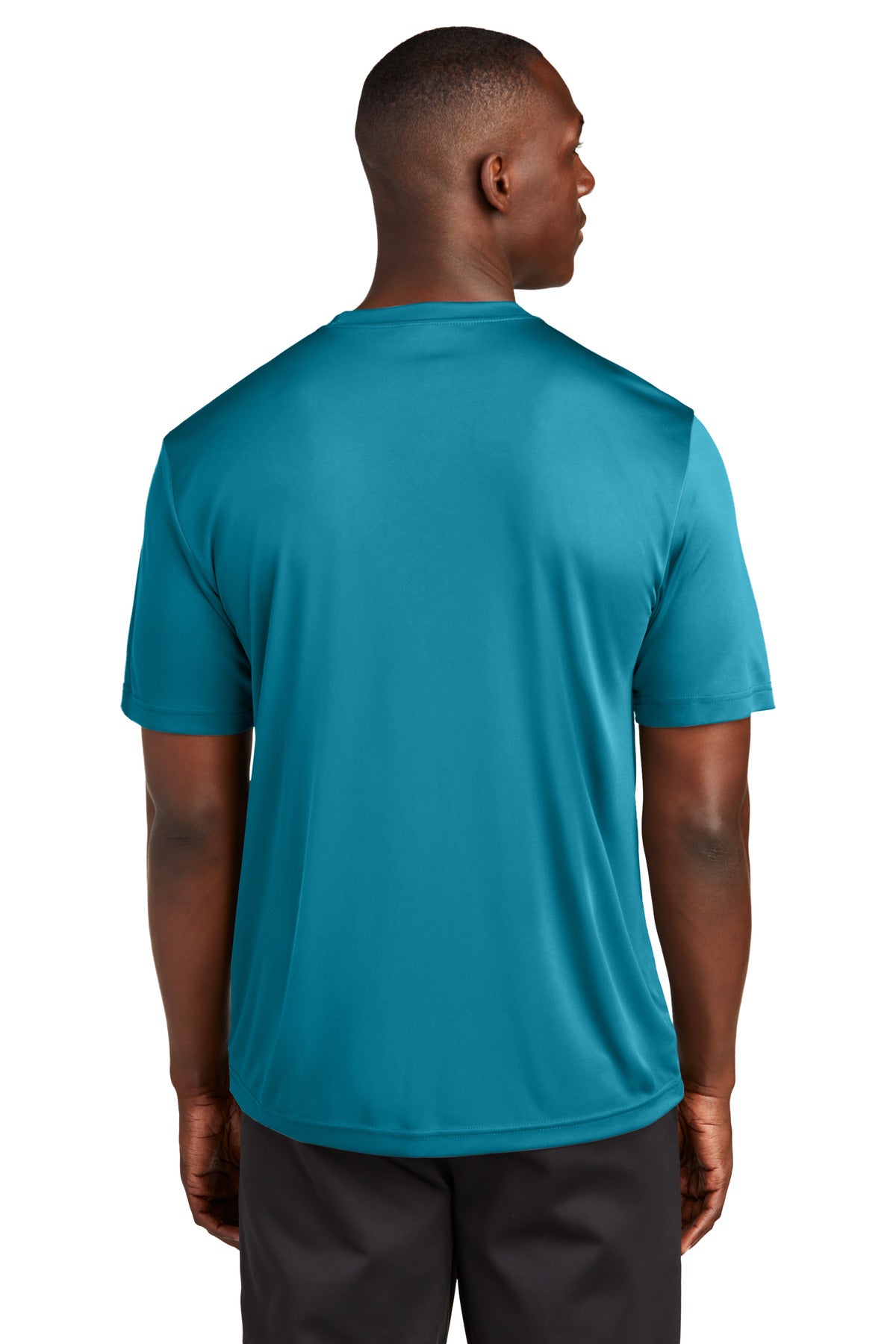 Tropic Blue Sport-Tek Tall PosiCharge Competitor Tee. TST350