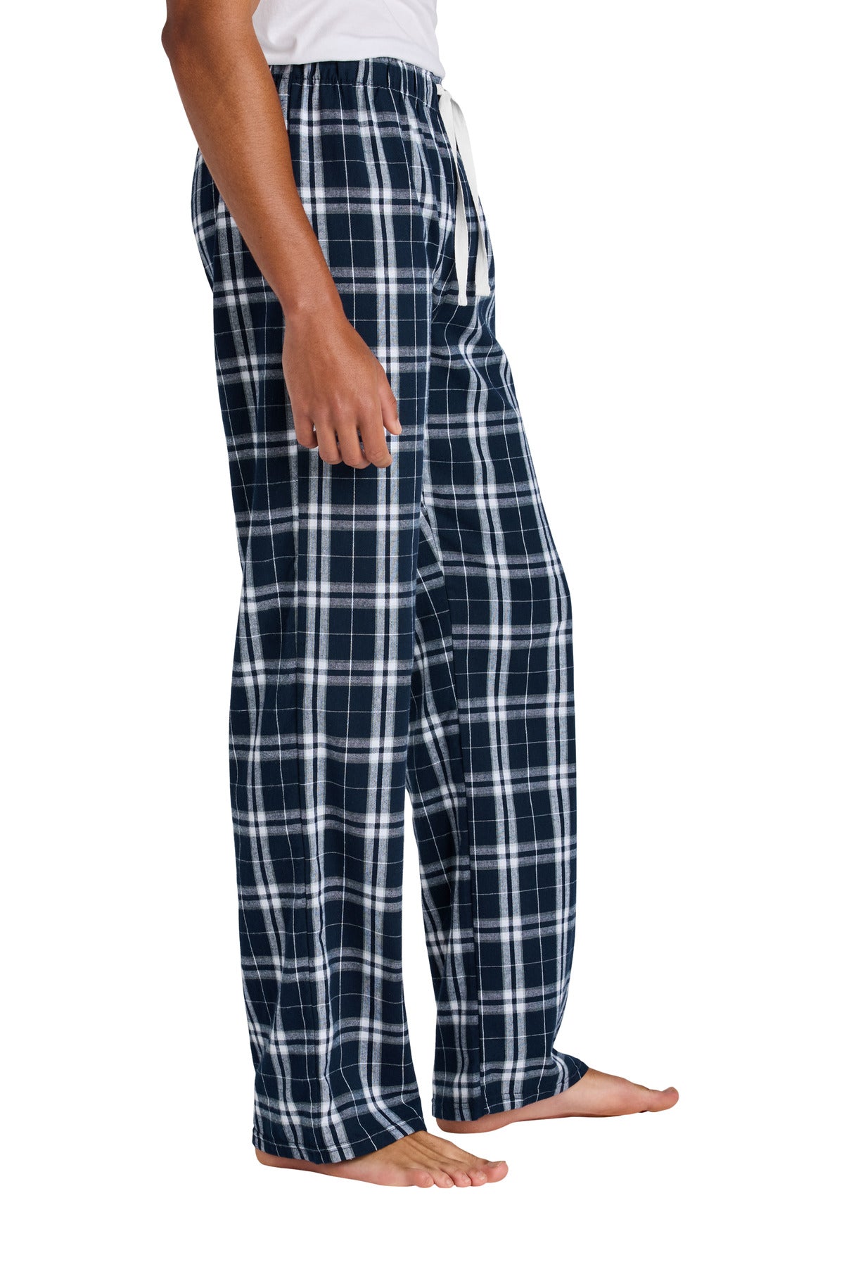 True Navy District Flannel Plaid Pant. DT1800