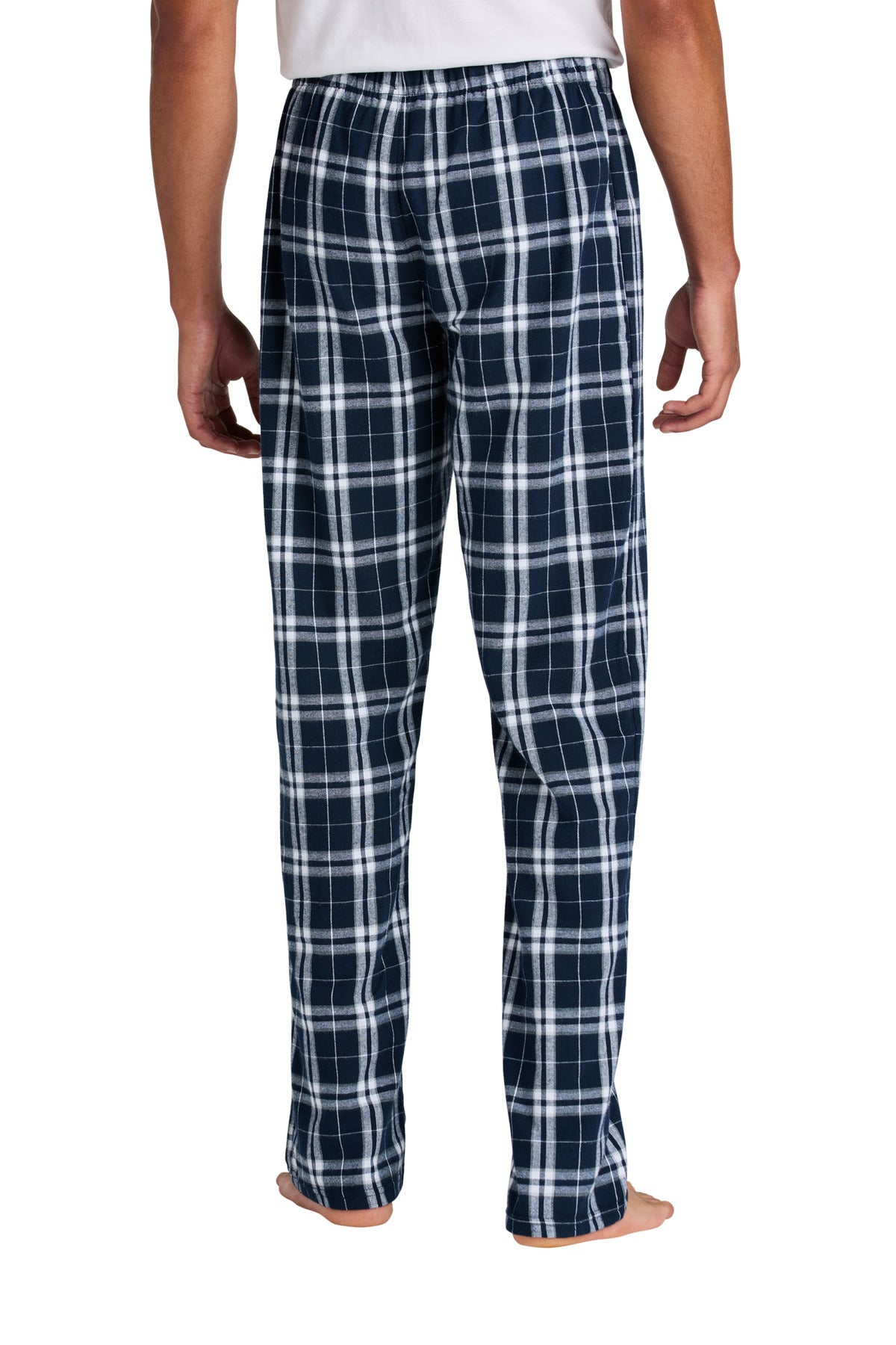 True Navy District Flannel Plaid Pant. DT1800