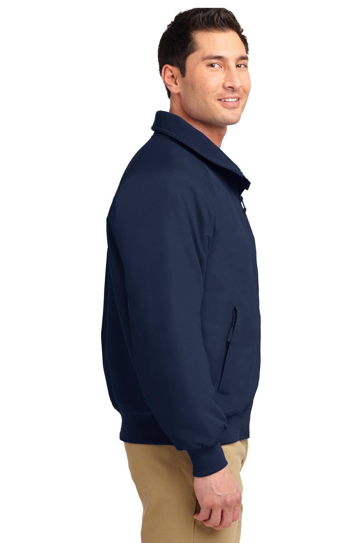 True Navy Port Authority Charger Jacket. J328