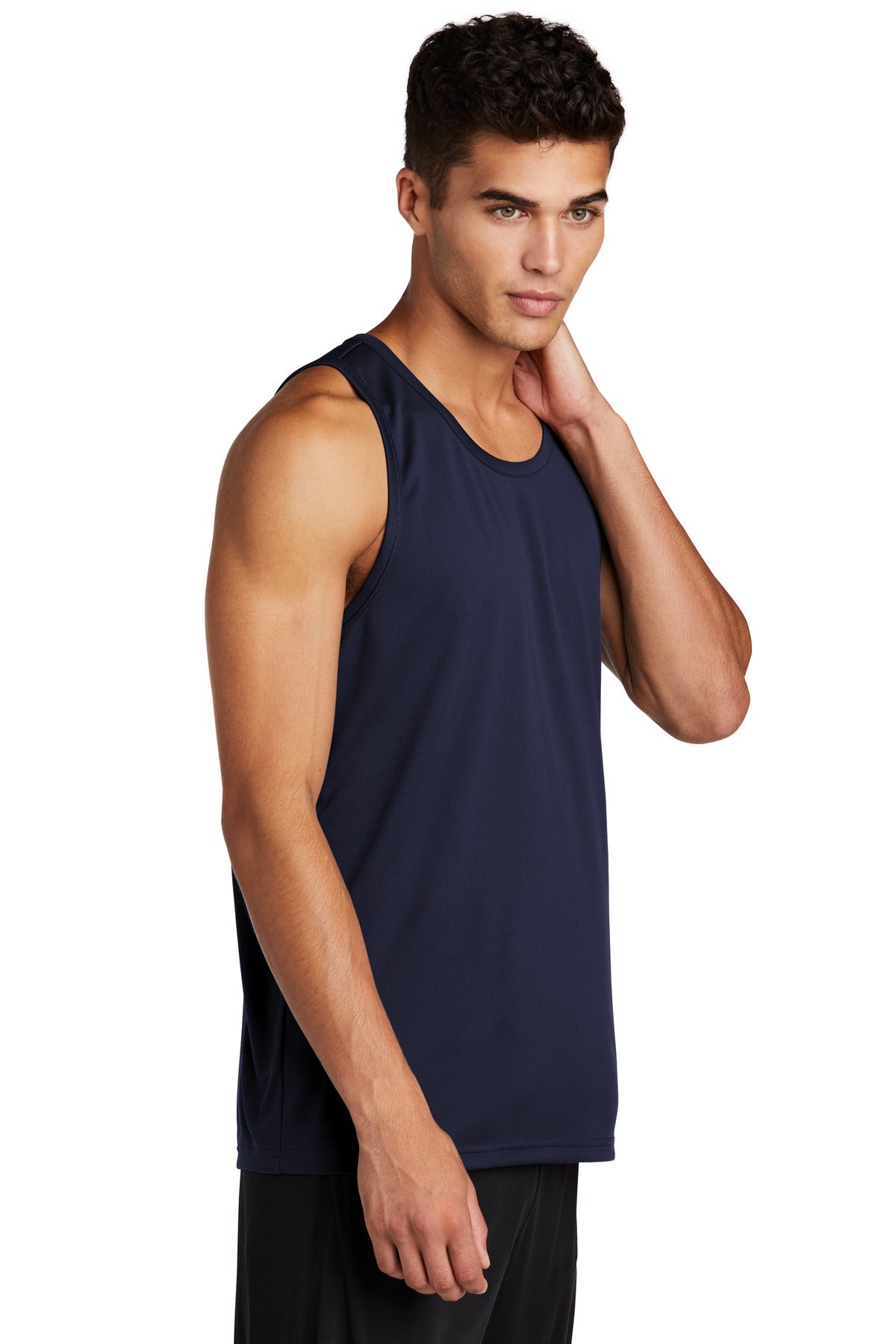 True Navy Sport-Tek PosiCharge Competitor Tank. ST356