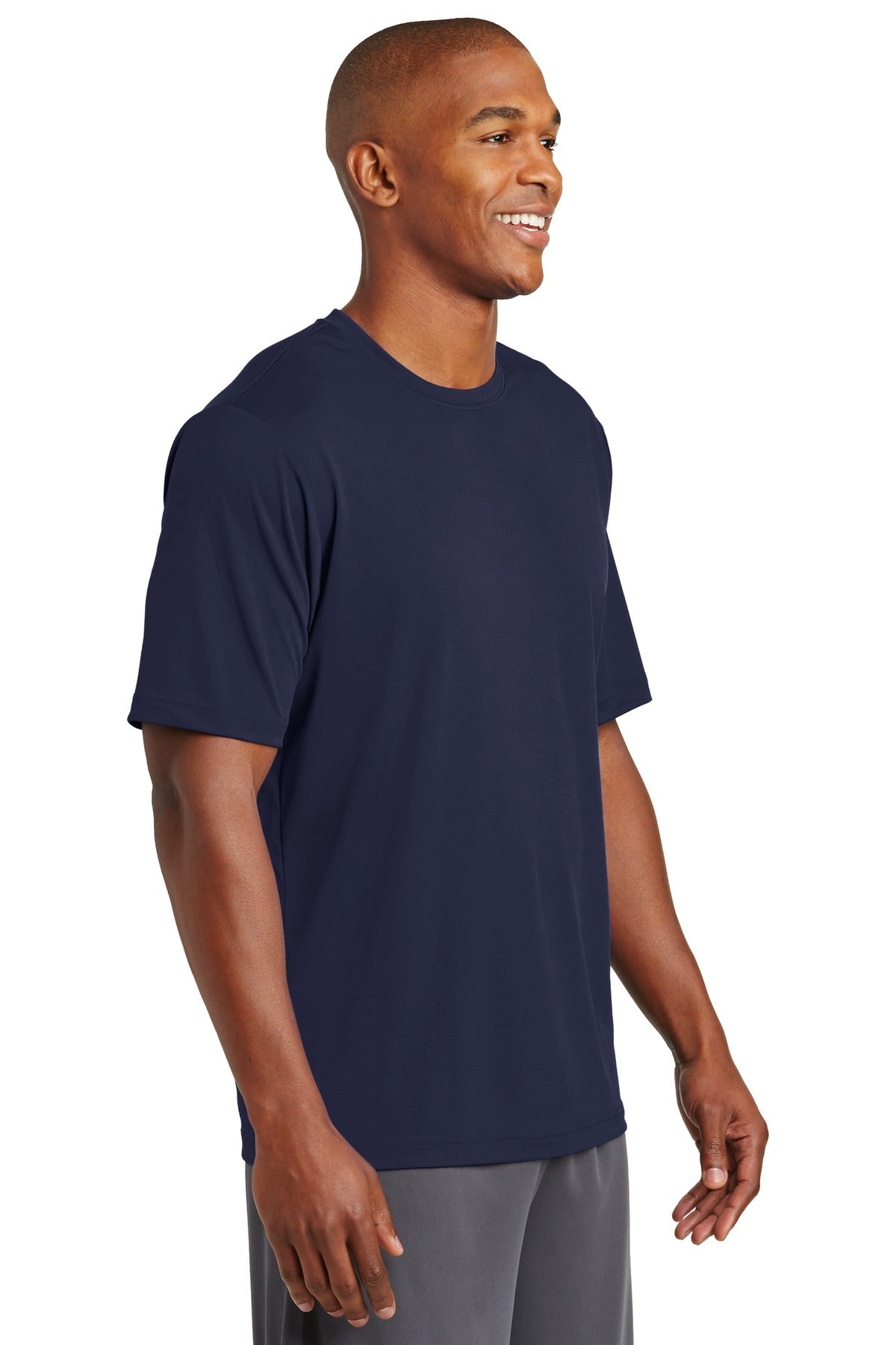 True Navy Sport-Tek PosiCharge Tough Tee . ST320