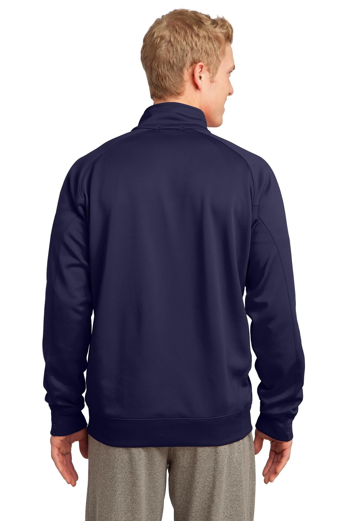 True Navy Sport-Tek Tech Fleece 1/4-Zip Pullover. F247