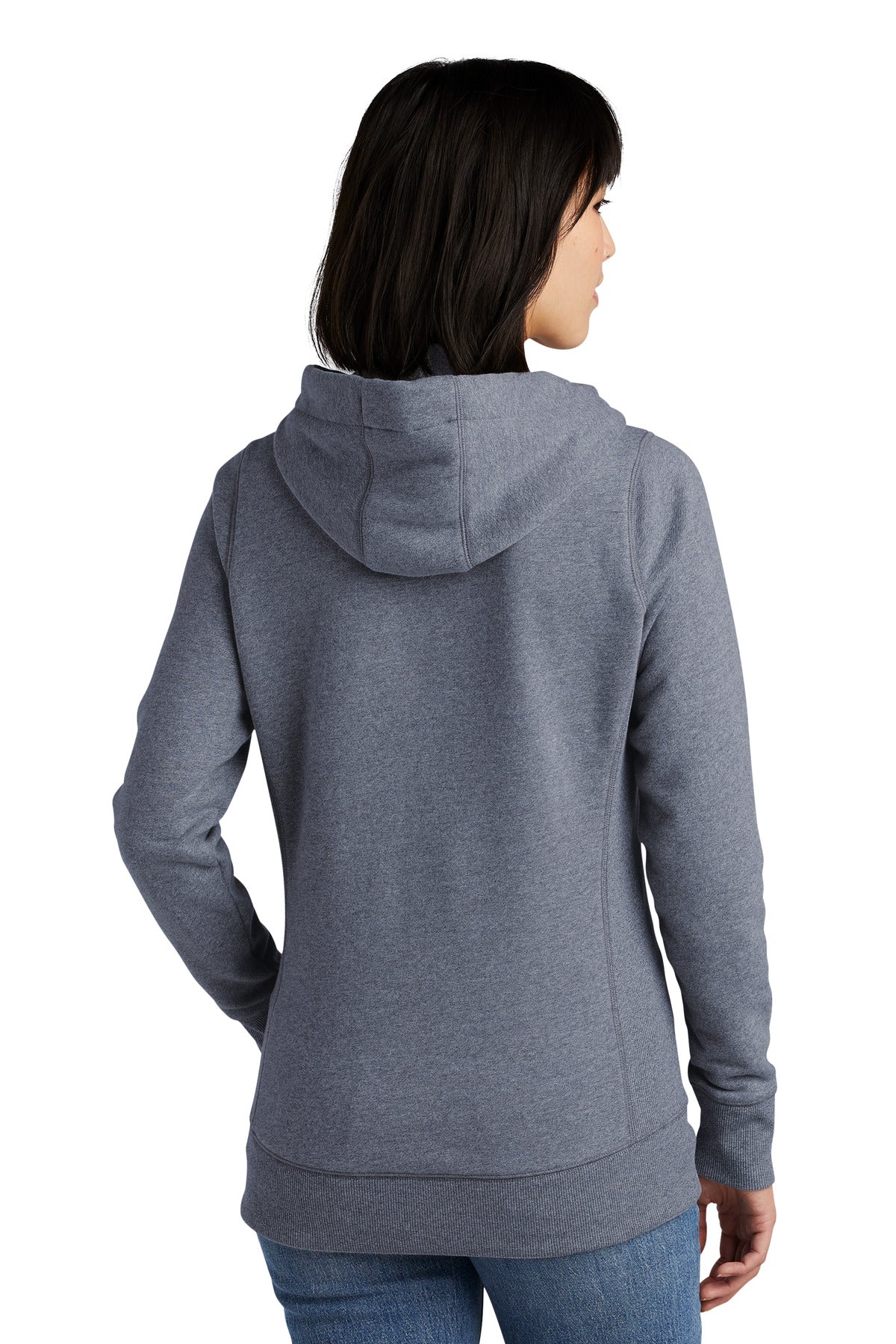 True Navy Twst New Era Women's French Terry Pullover Hoodie. LNEA500