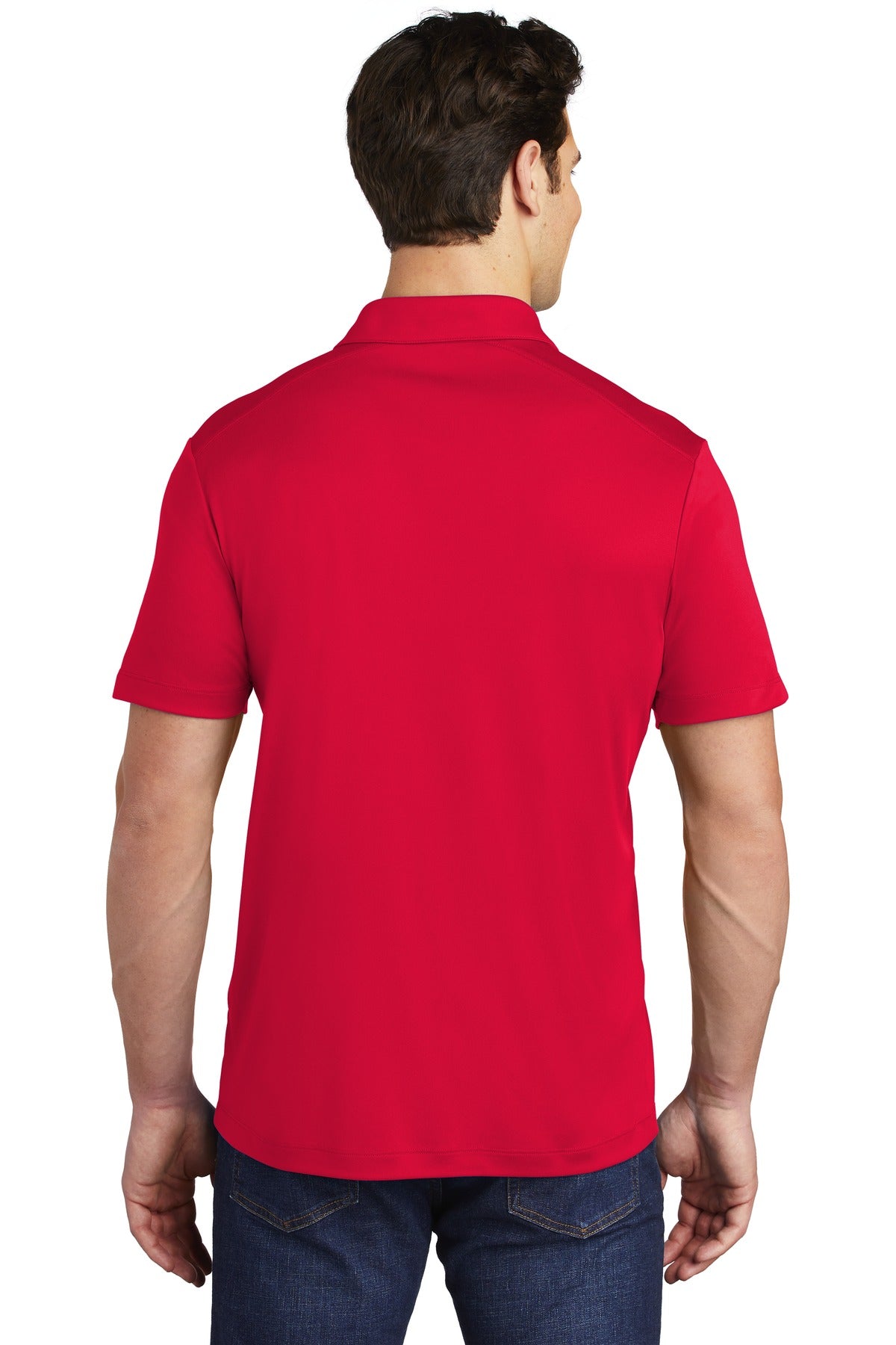 True Red Sport-Tek Posi-UV Pro Polo. ST520