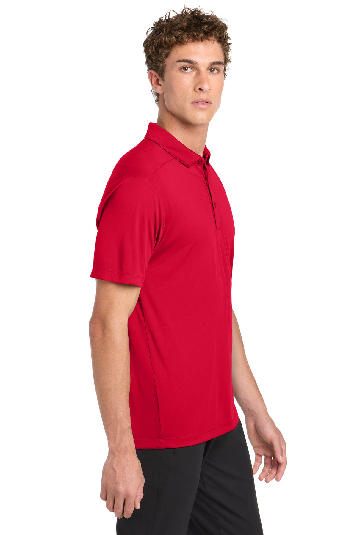 True Red Sport-Tek Posi-UV Pro Polo. ST520