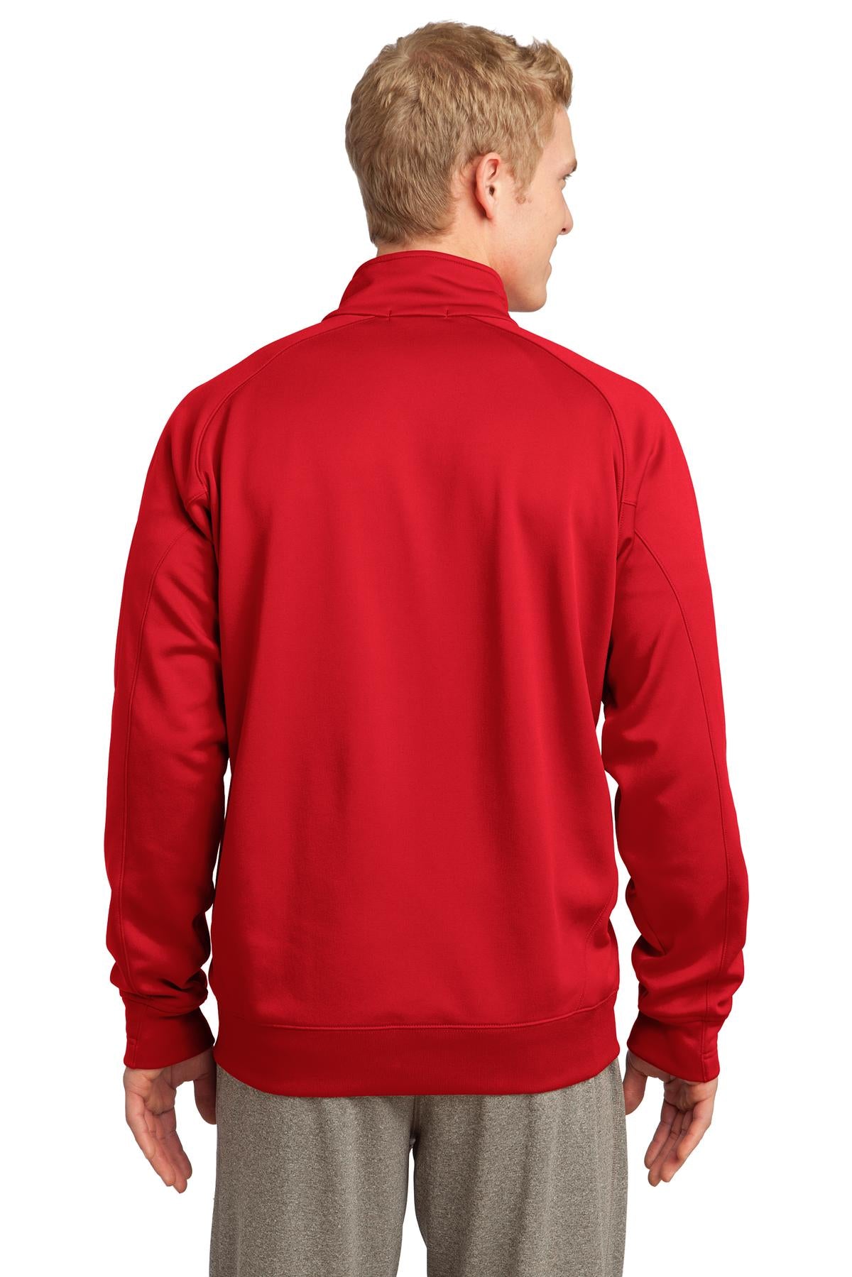 True Red Sport-Tek Tech Fleece 1/4-Zip Pullover. F247