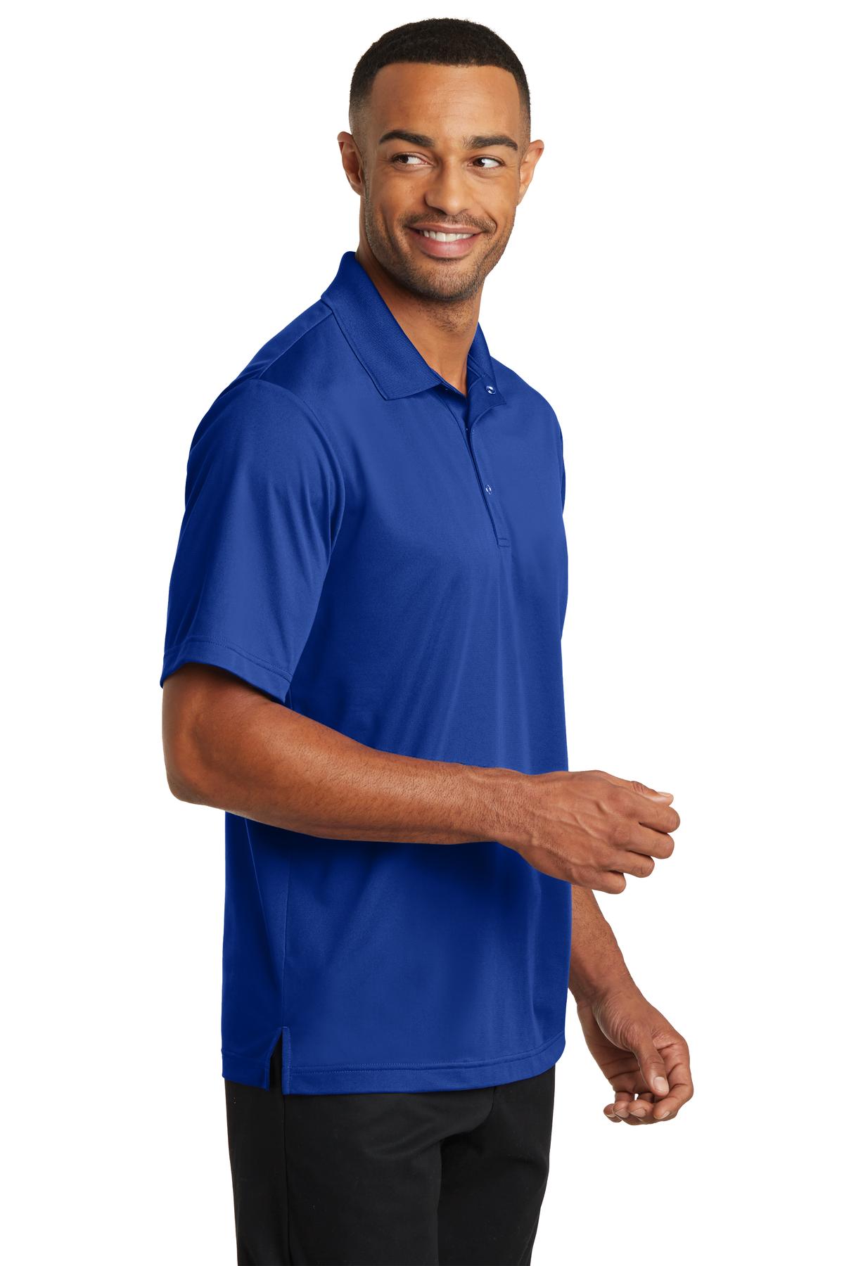 True Royal CornerStone Micropique Gripper Polo. CS421
