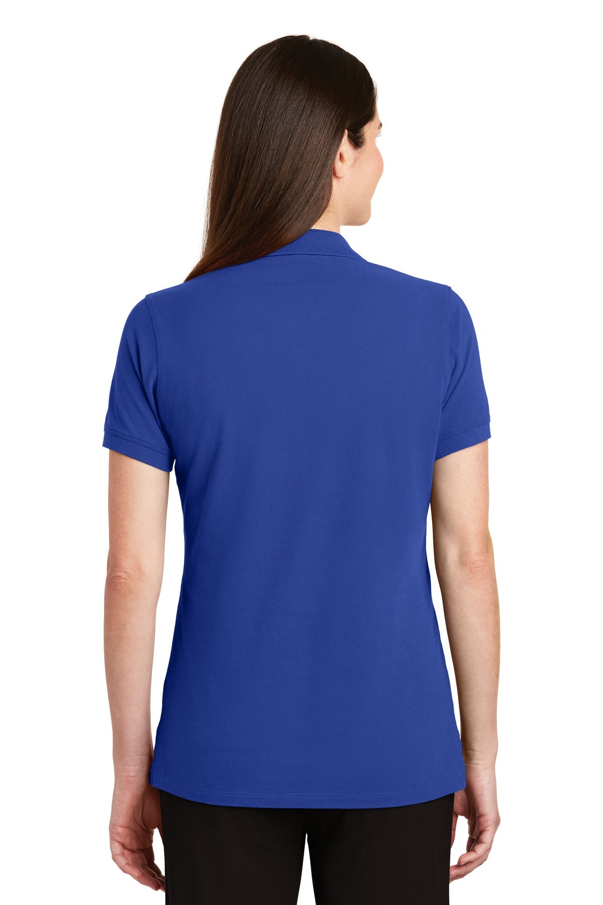 True Royal Port Authority Women's EZCotton Polo. LK8000