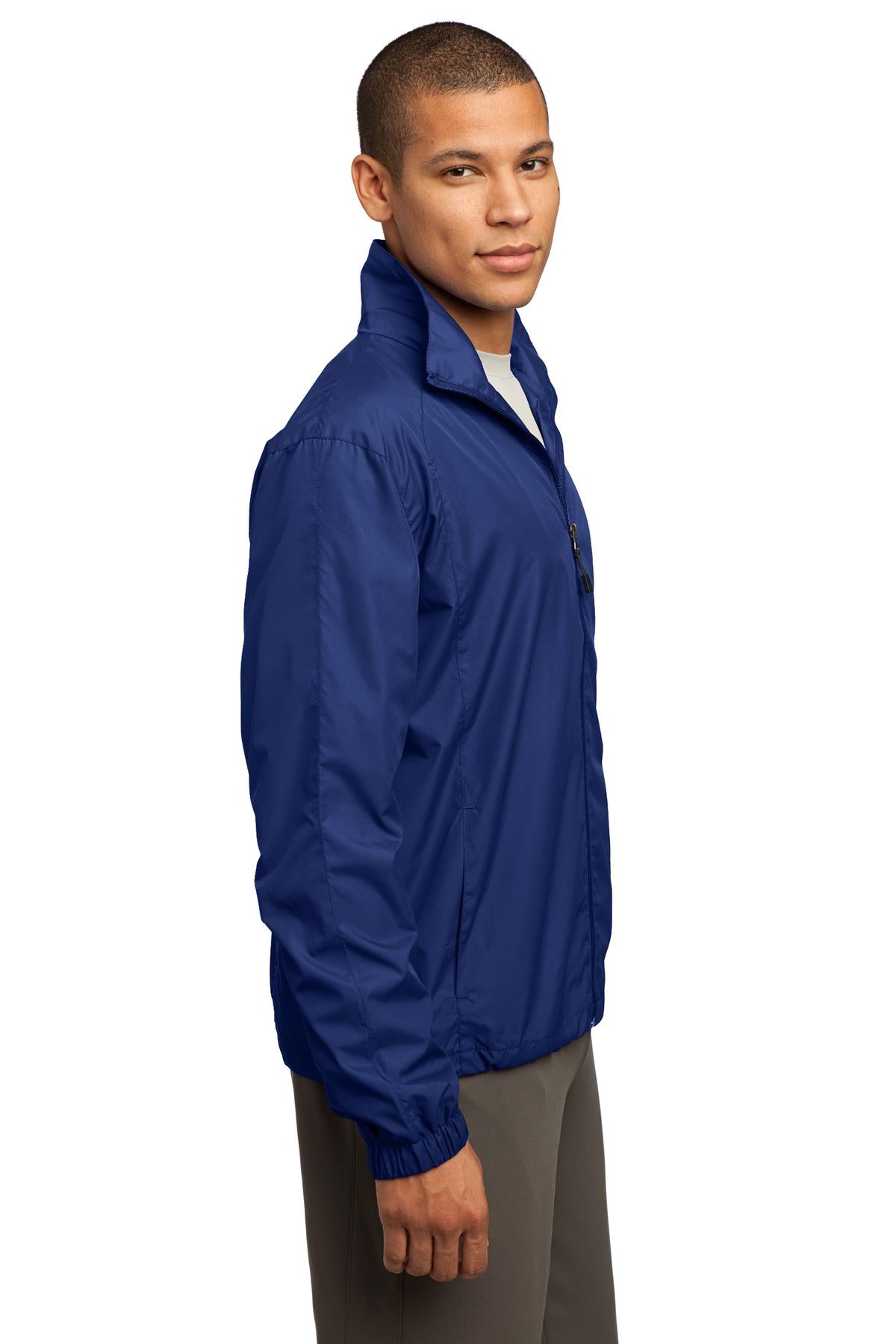 True Royal Sport-Tek Full-Zip Wind Jacket. JST70