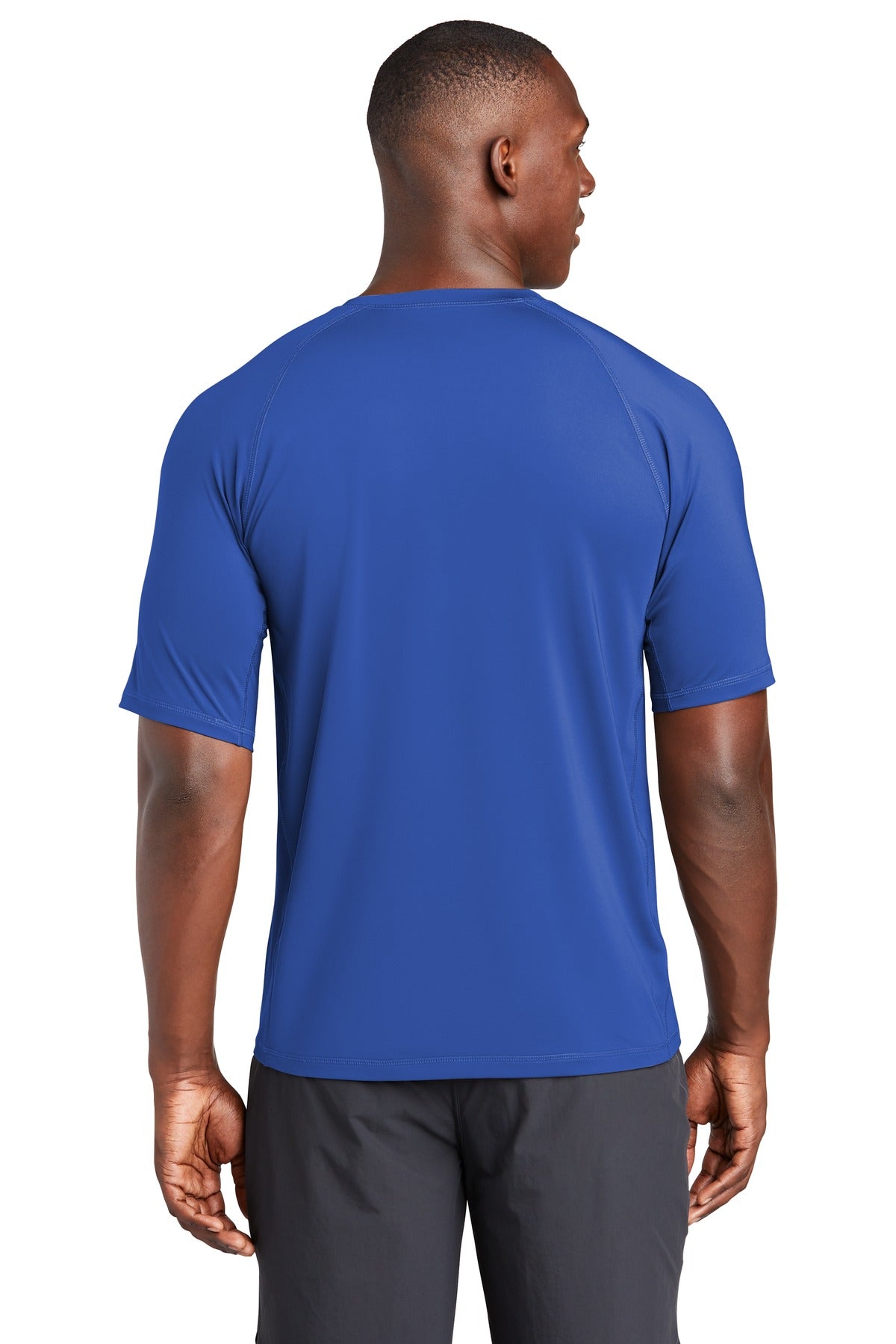 True Royal Sport-Tek Rashguard Tee. ST470