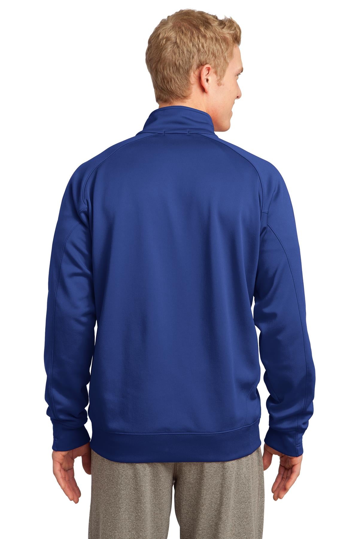 True Royal Sport-Tek Tech Fleece 1/4-Zip Pullover. F247