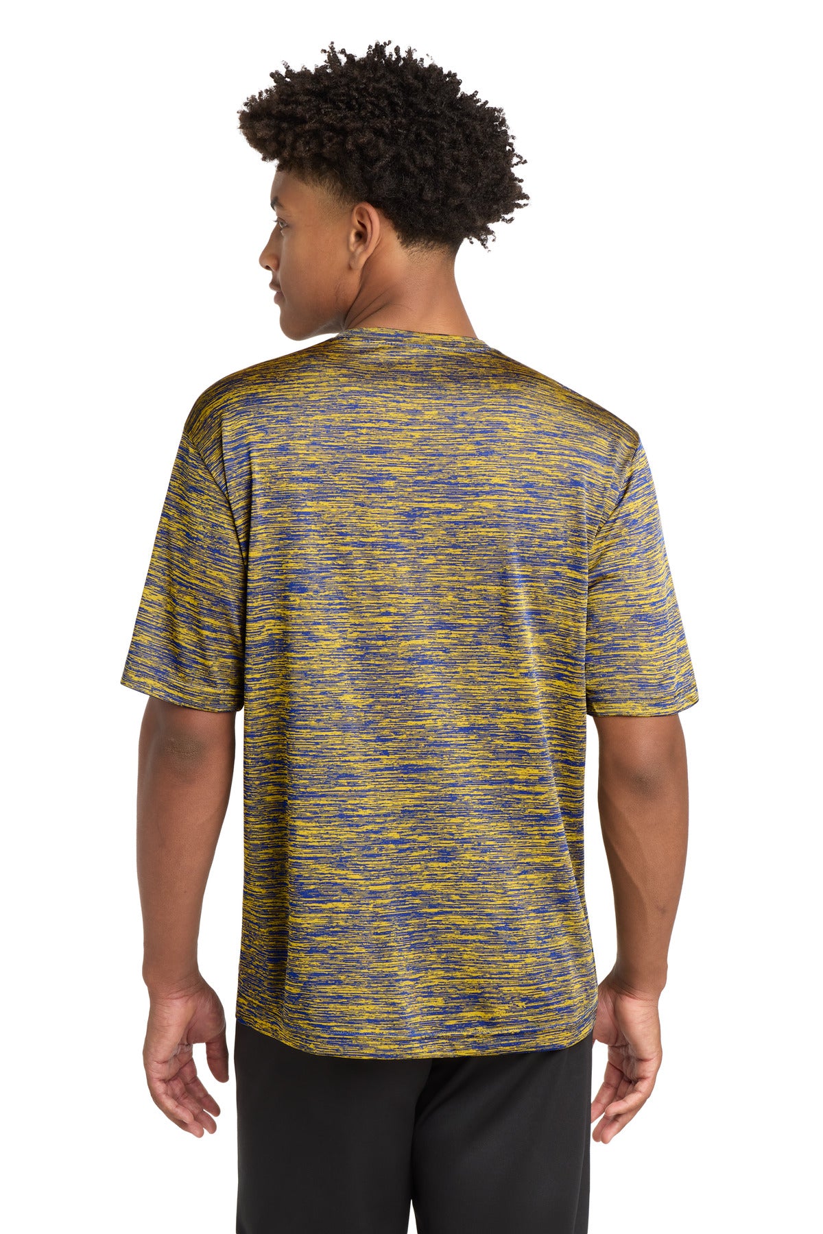 True Roy/Gld E Sport-Tek PosiCharge Electric Heather Tee. ST390