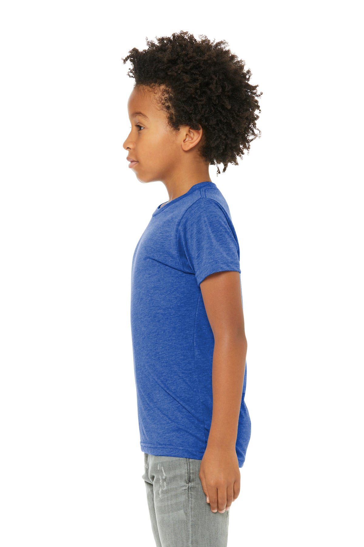 True Royl TB BELLA+CANVAS Youth Triblend Short Sleeve Tee. BC3413Y