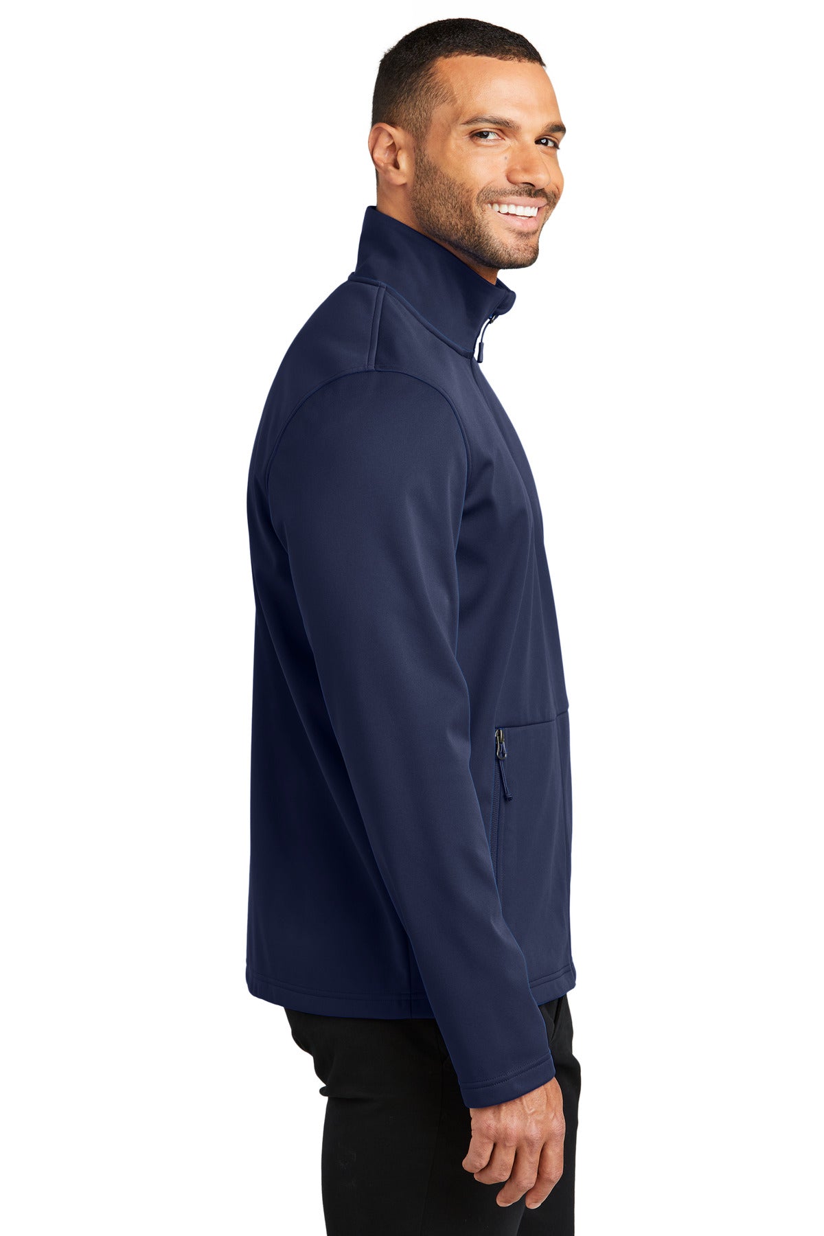 TrueNavy Port Authority Flexshell Jacket J617