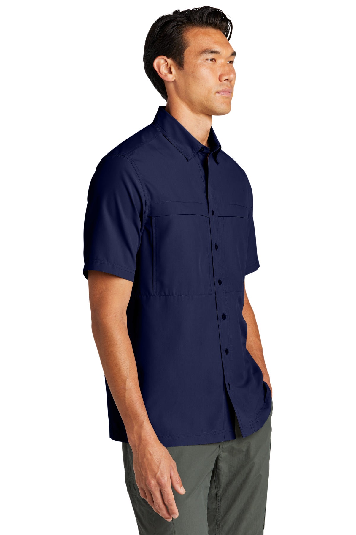 TrueNavy Port Authority Short Sleeve UV Daybreak Shirt W961