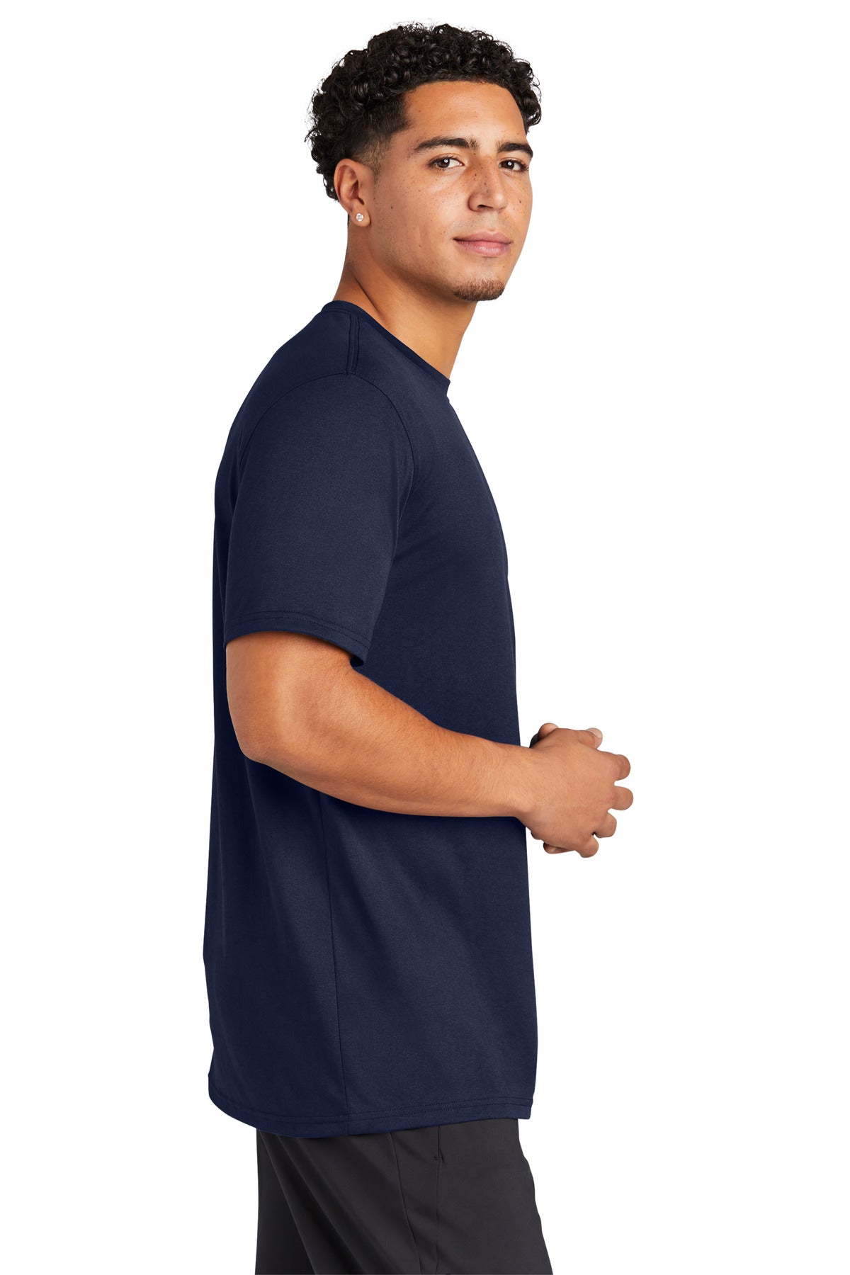 TrueNavy Sport-Tek Echo Tee ST760