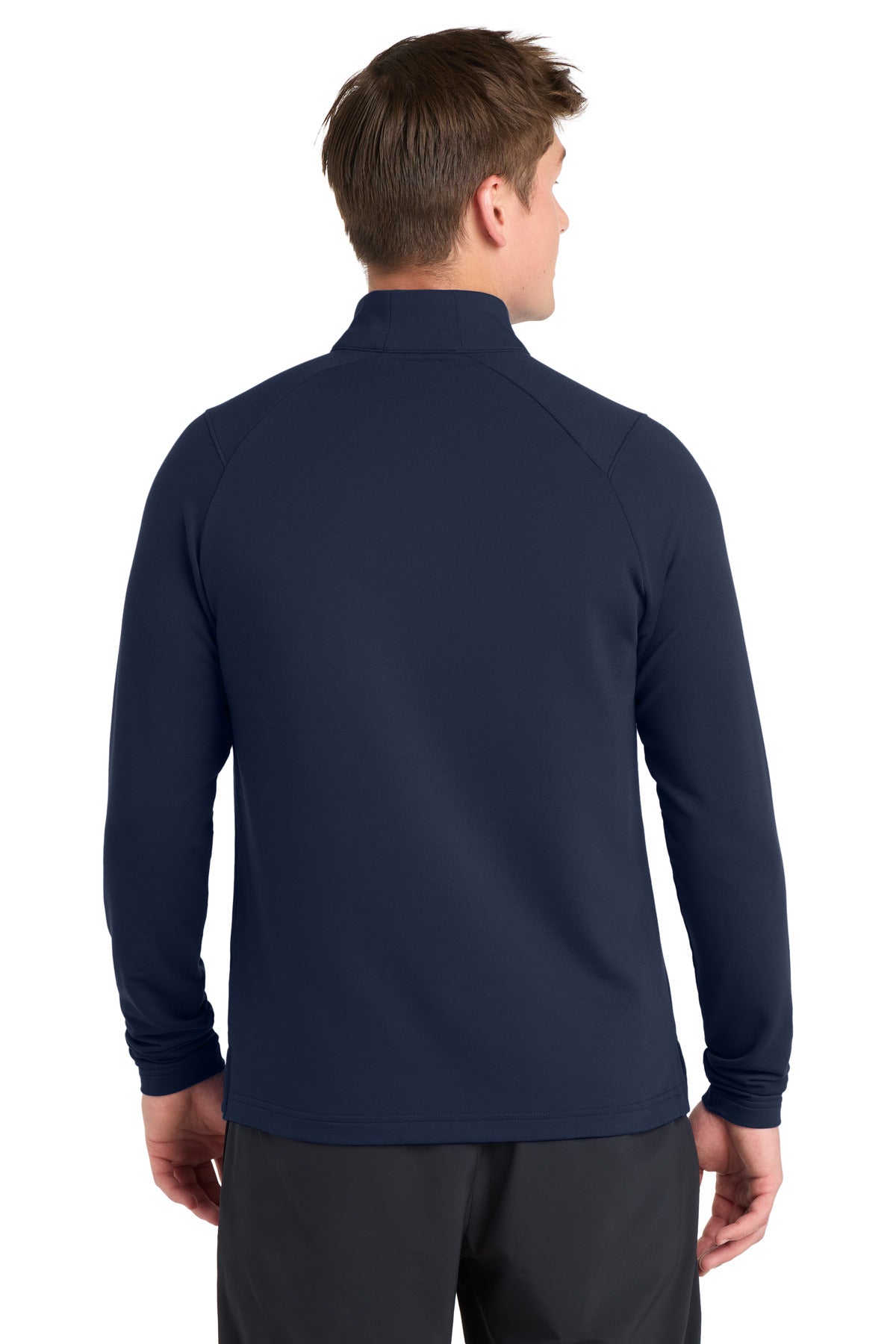 TrueNavy Sport-Tek Sport-Wick Flex Fleece 1/4-Zip. ST561
