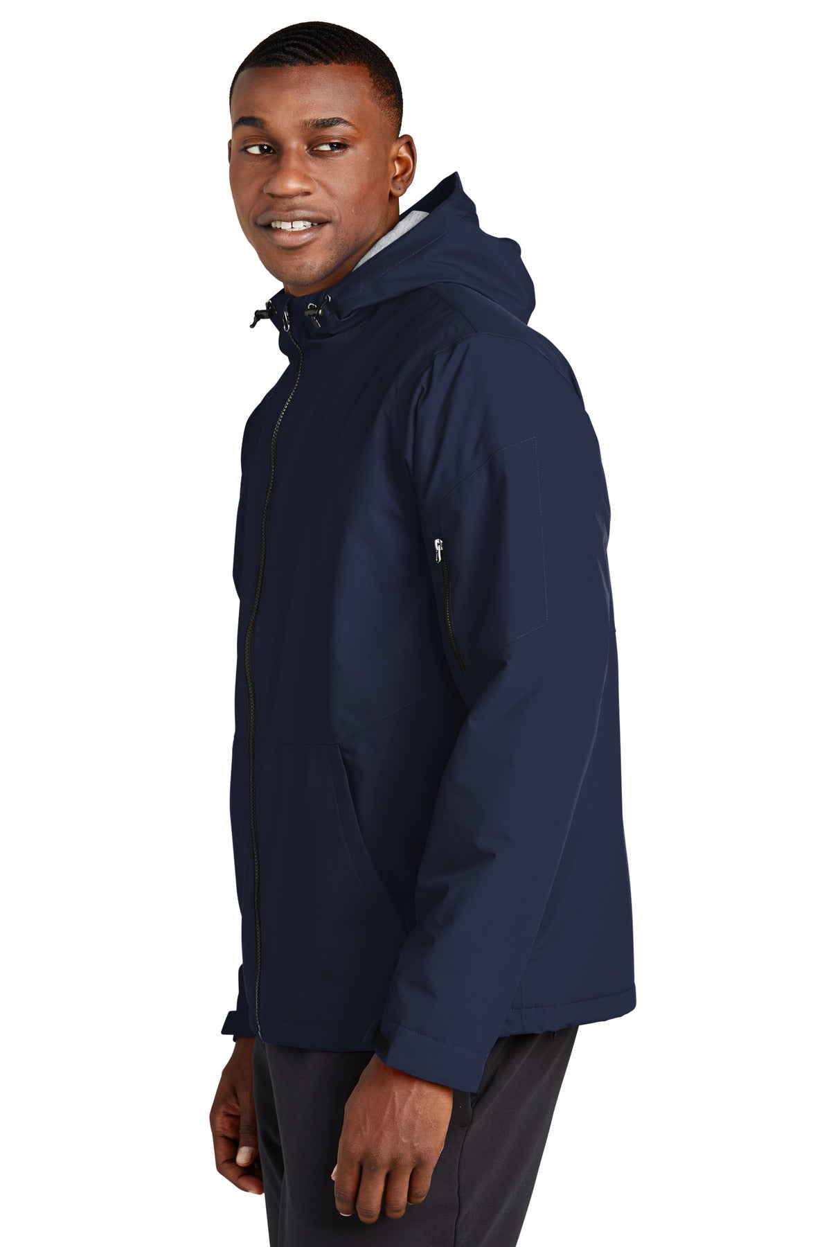 TrueNavy Sport-Tek Waterproof Insulated Jacket JST56