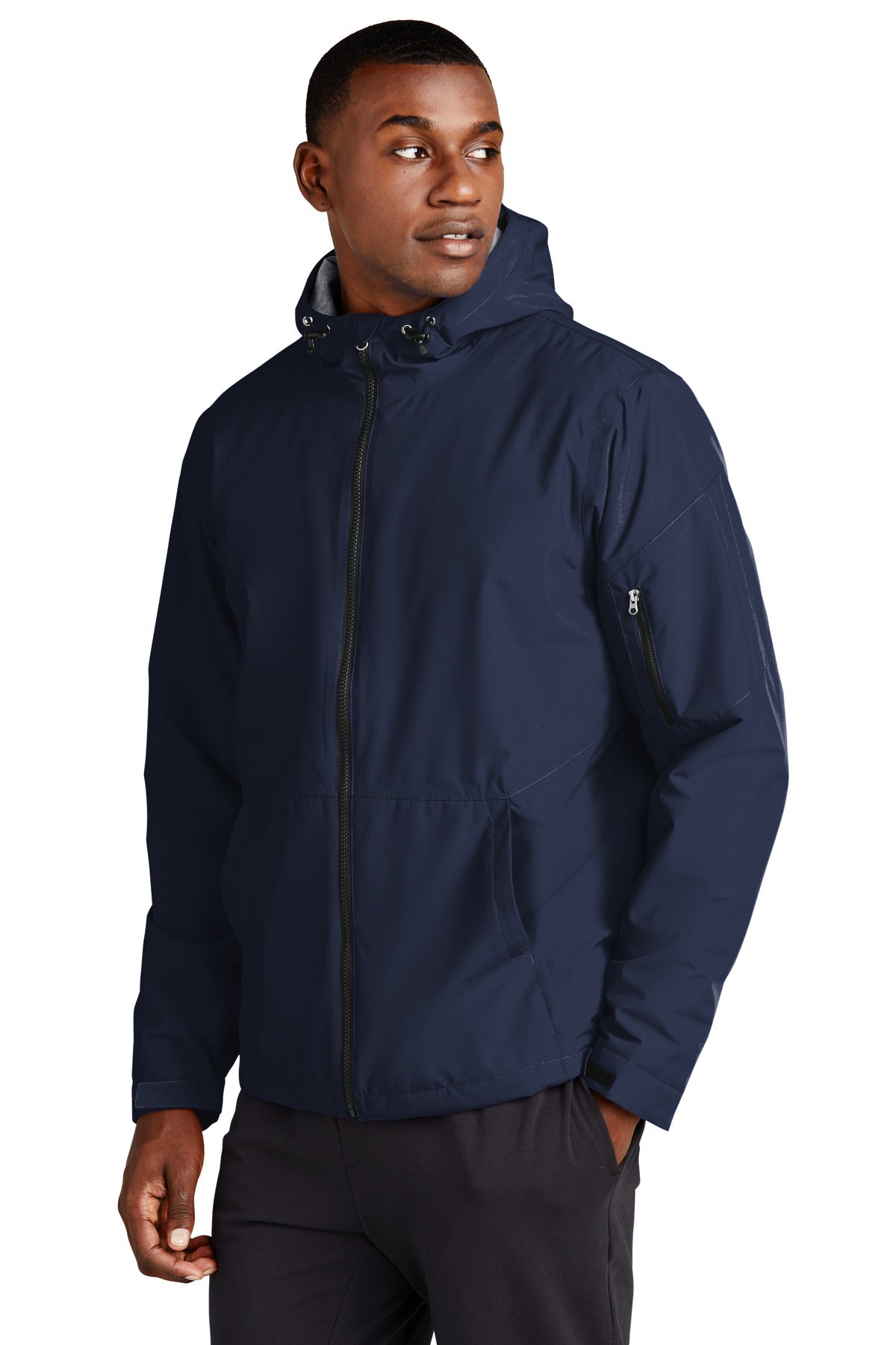 TrueNavy Sport-Tek Waterproof Insulated Jacket JST56
