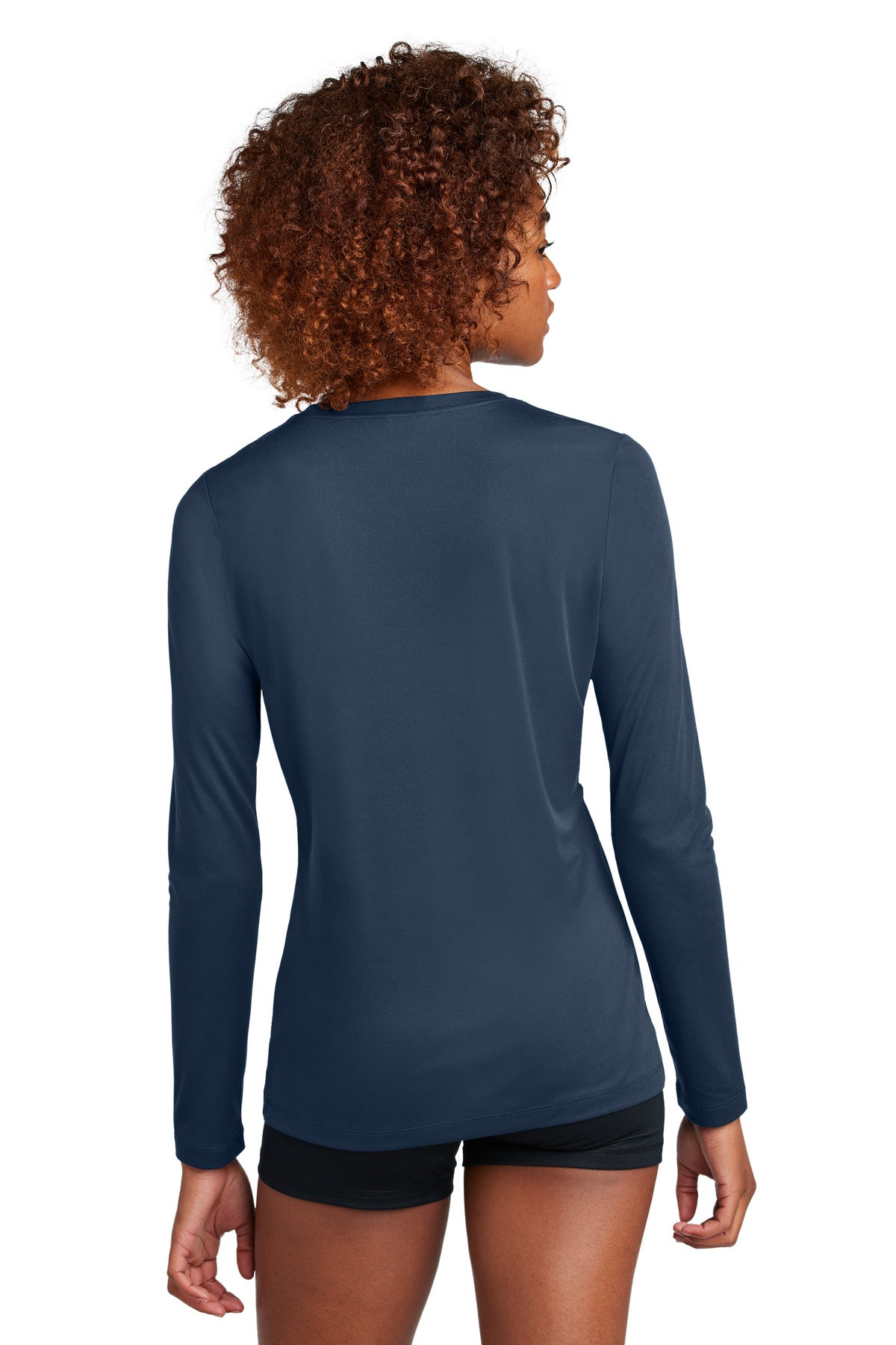 TrueNavy Sport-Tek Women's Posi-UV Pro Long Sleeve LST420LS
