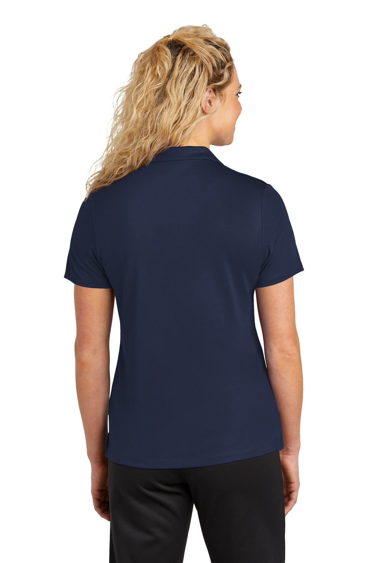 TrueNavy Sport-Tek Women's UV Micropique Polo LST740