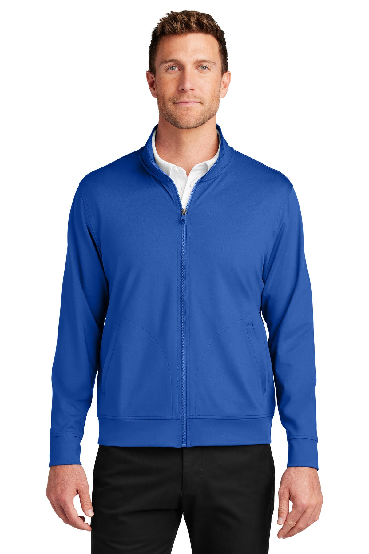 TrueRoyal Port Authority C-FREE Double Knit Full-Zip K881